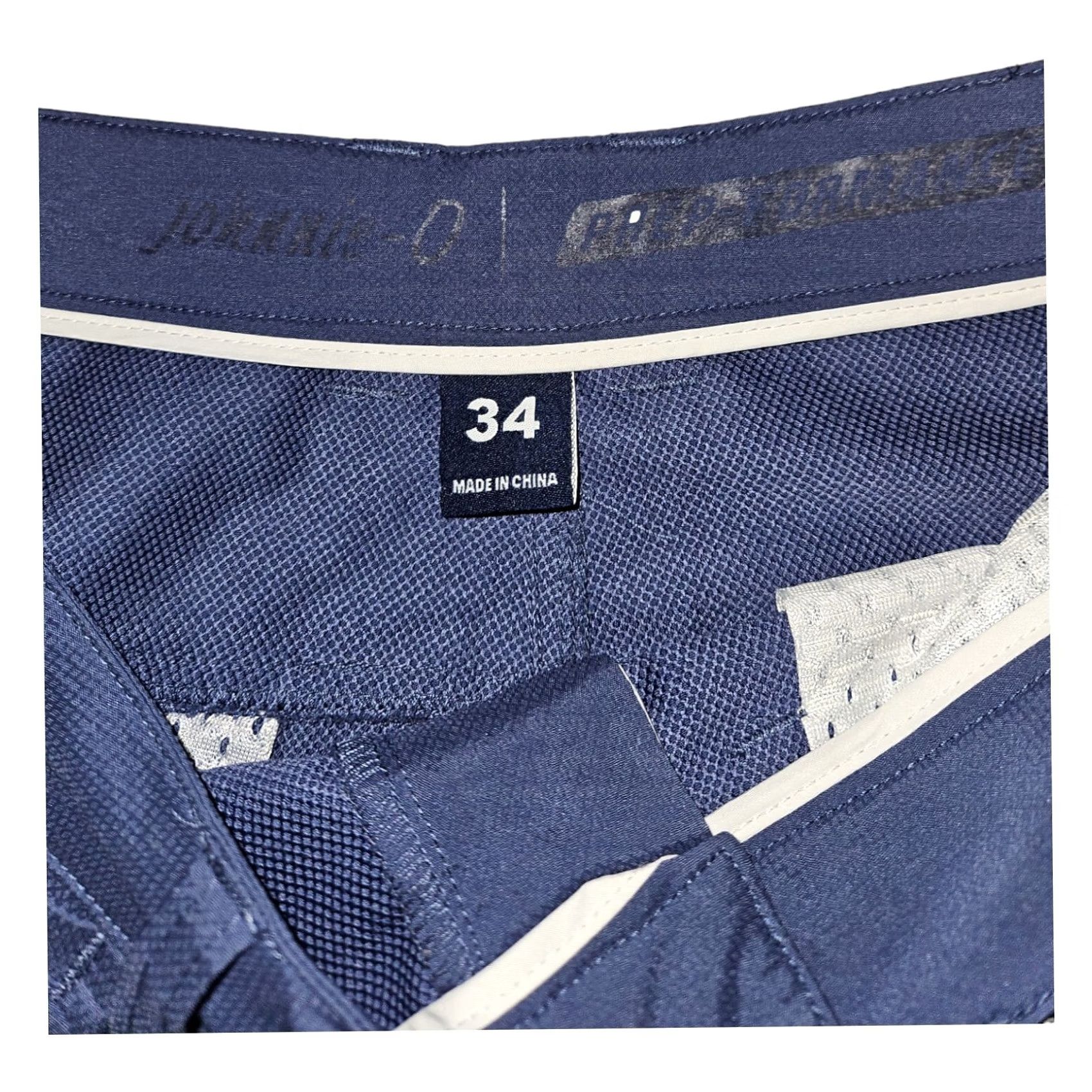 johnnie-O johnnie-O Prepformance Chino Shorts Men 34 Blue Casual Golf Outdoors Stretch Pockets Machine Washable Flat Front Mid Rise 10 In Inseam Size US 34 / EU 50 - 2 Thumbnail