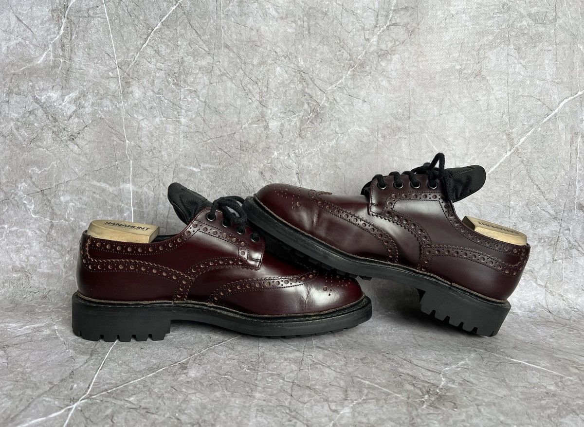 Prada PRADA FW 2009 Nylon Tongue Brogue Derby Shoes Leather Size US 8 / EU 41 - 5 Thumbnail