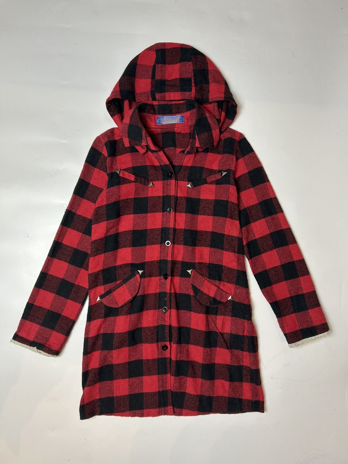 LA BREA AVENUE BUTTON UP HOODIE JACKET