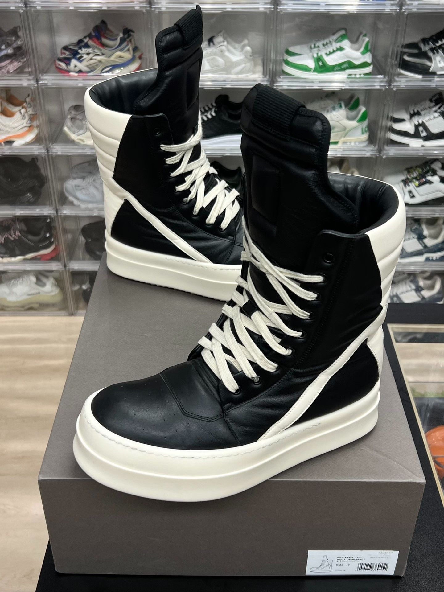 Rick Owens Rick Owens Lowtop Sneakers 10 Men Size US 10 / EU 43 - 1 Thumbnail