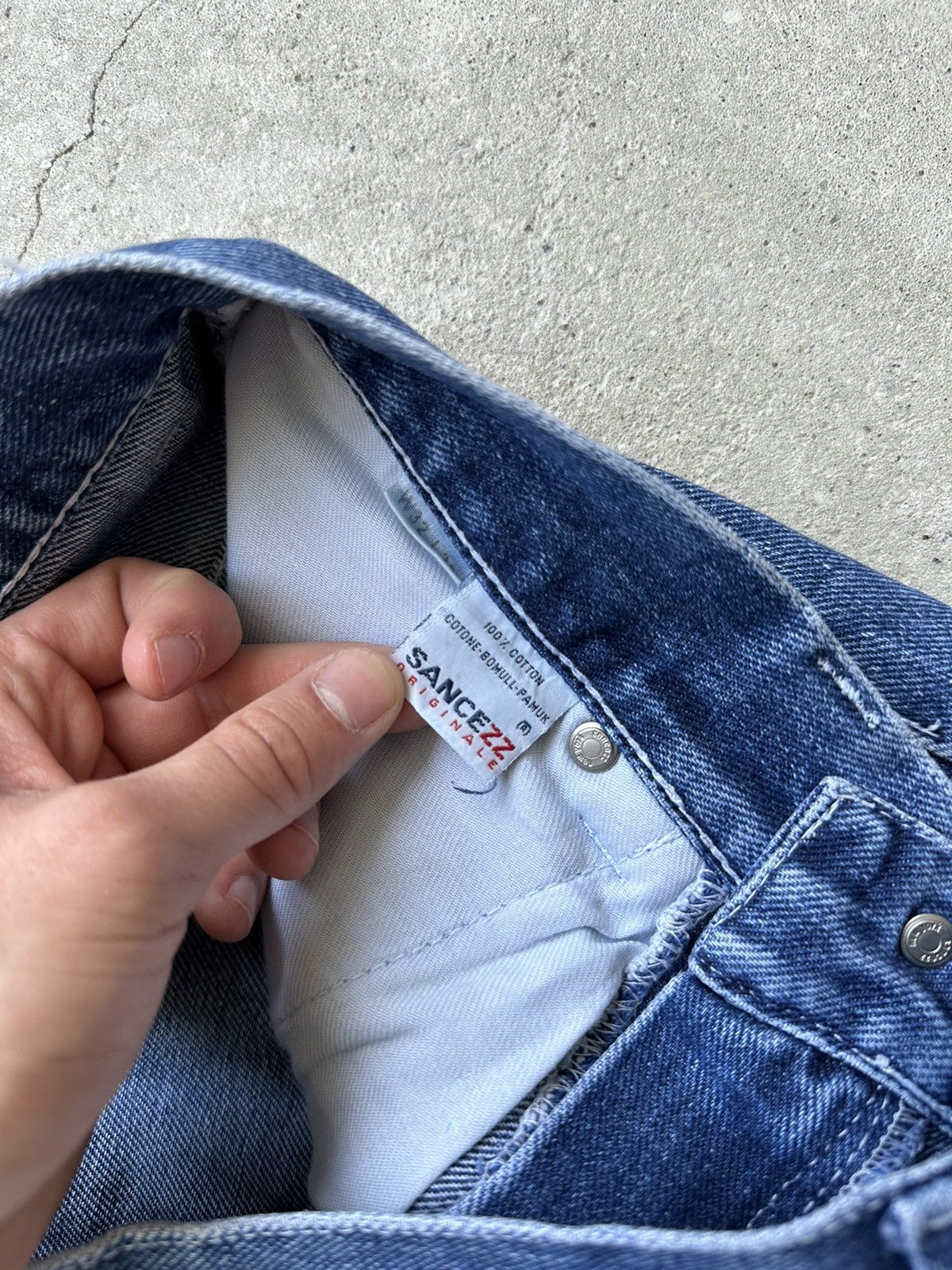 Vintage Vintage Sanchezz Baggy Rap Jeans Size US 32 / EU 48 - 14 Thumbnail