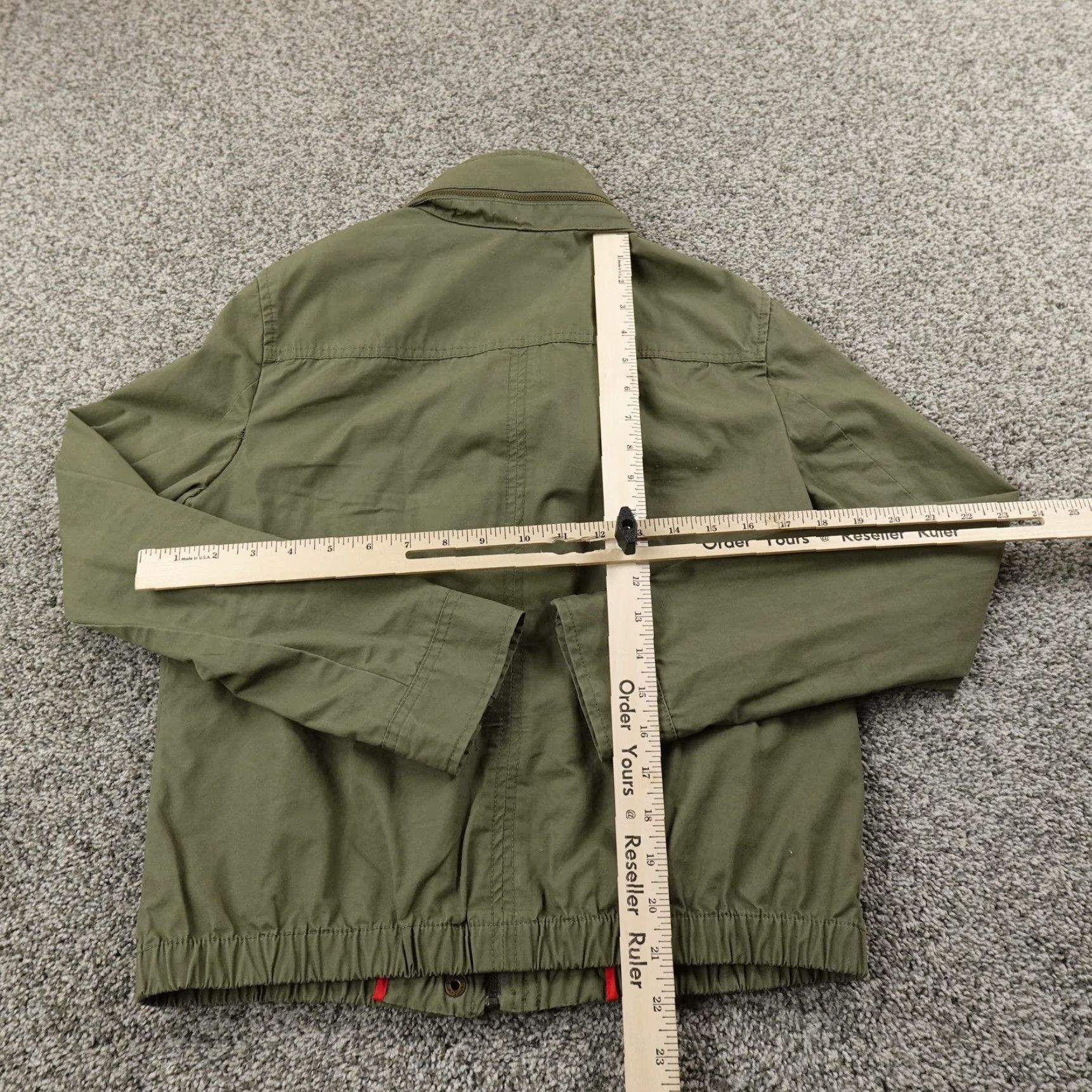 Banana Republic Banana Republic Jacket Womens S Green Military Full Zip Casual Field Coat Safari Size S / US 4 / IT 40 - 5 Thumbnail