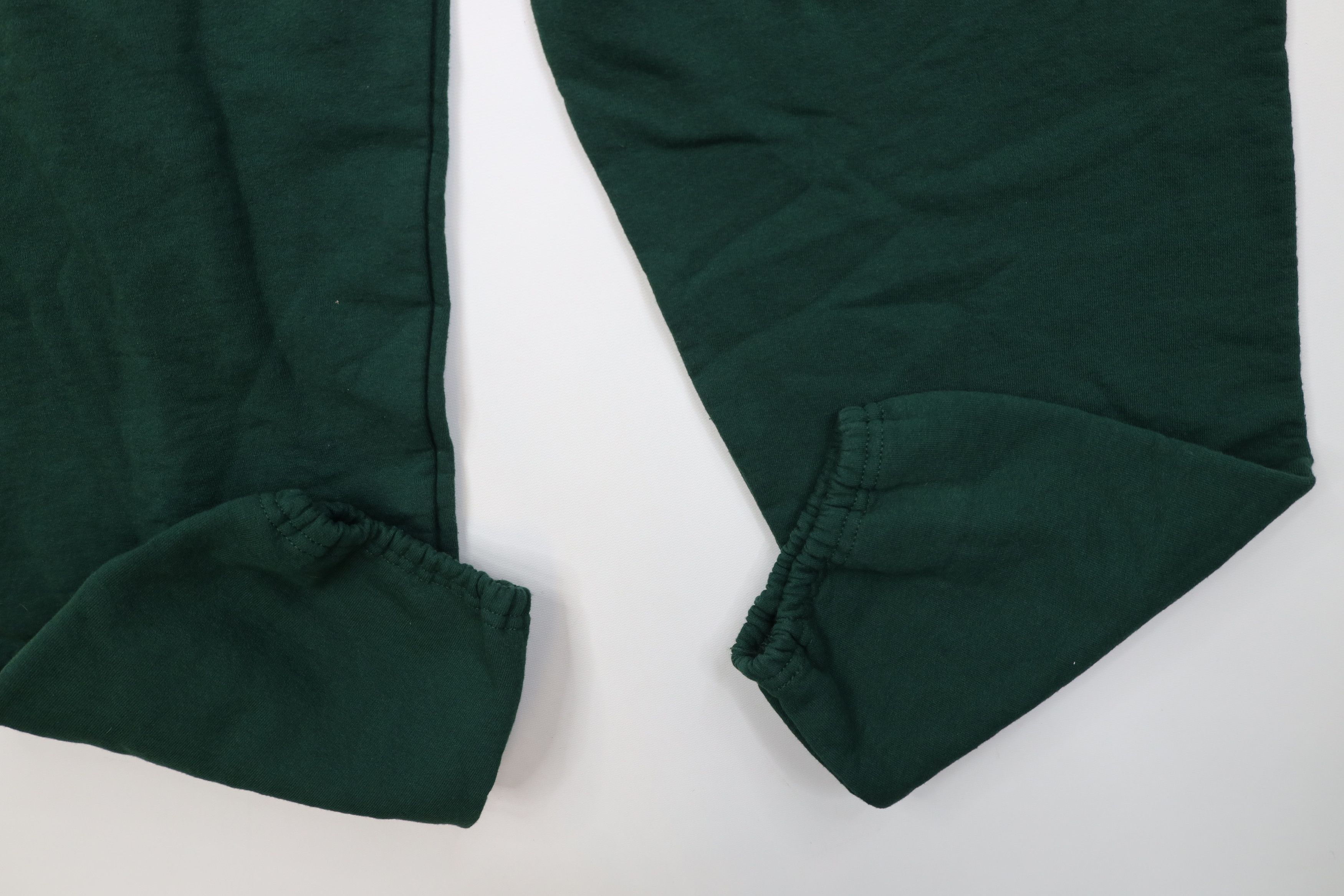 Vintage Vintage 90s Y2K Streetwear Heavy Sweatpants Joggers Green Size US 38 / EU 54 - 5 Thumbnail