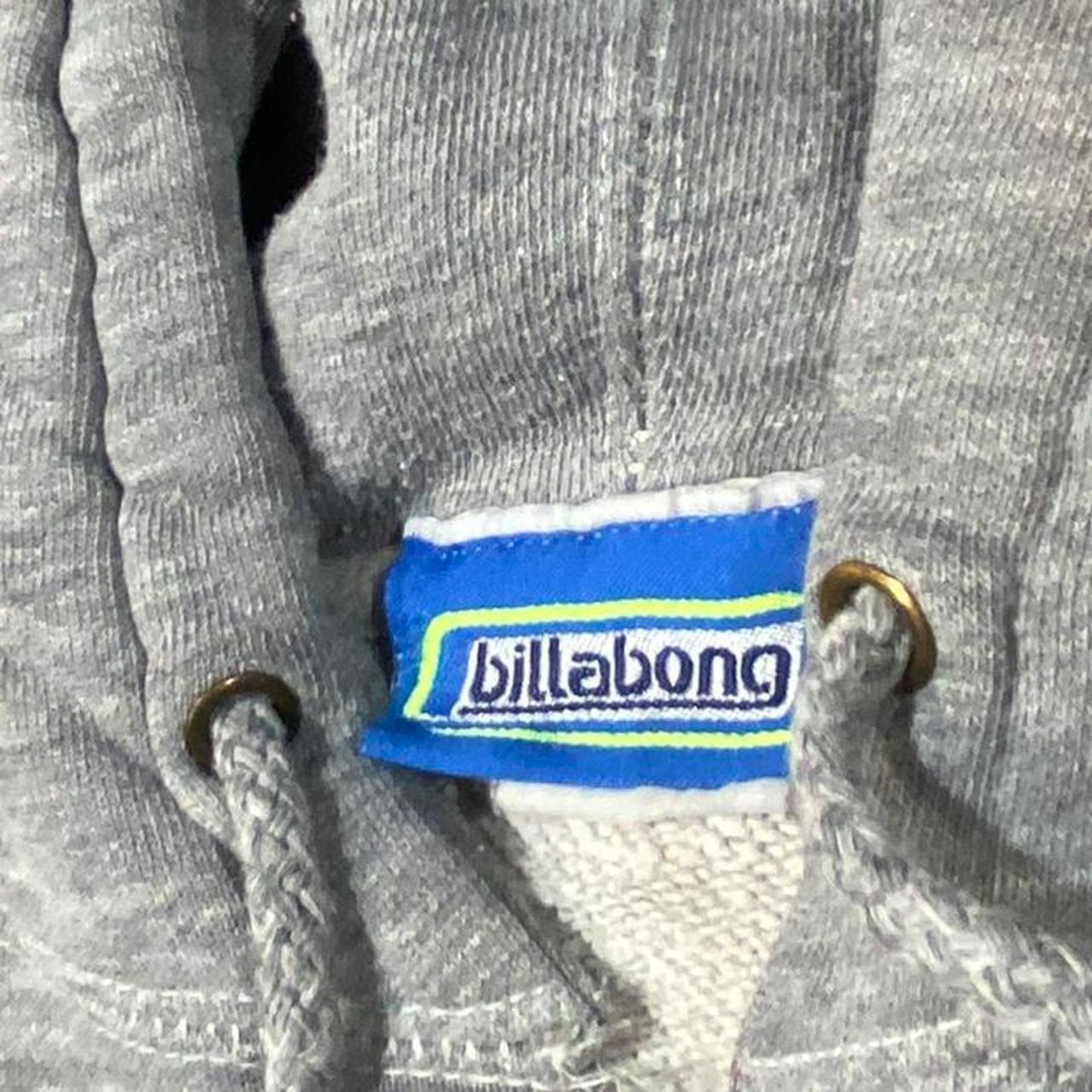 Billabong 90s grey billabong hoodie Size US L / EU 52-54 / 3 - 4 Thumbnail
