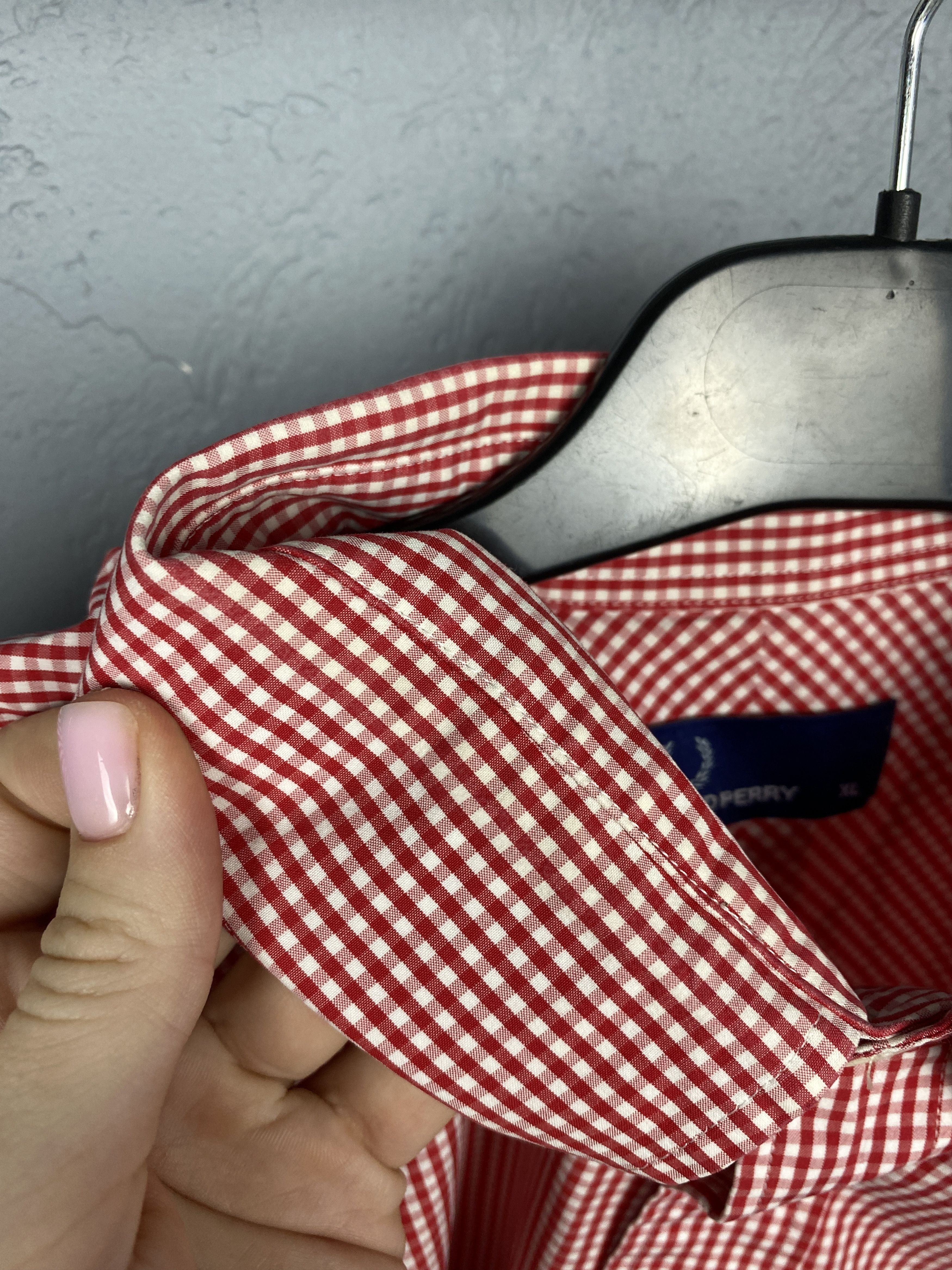 Fred Perry × Vintage Fred Perry Vintage Mens Long Sleeve Shirt Size US XL / EU 56 / 4 - 5 Thumbnail