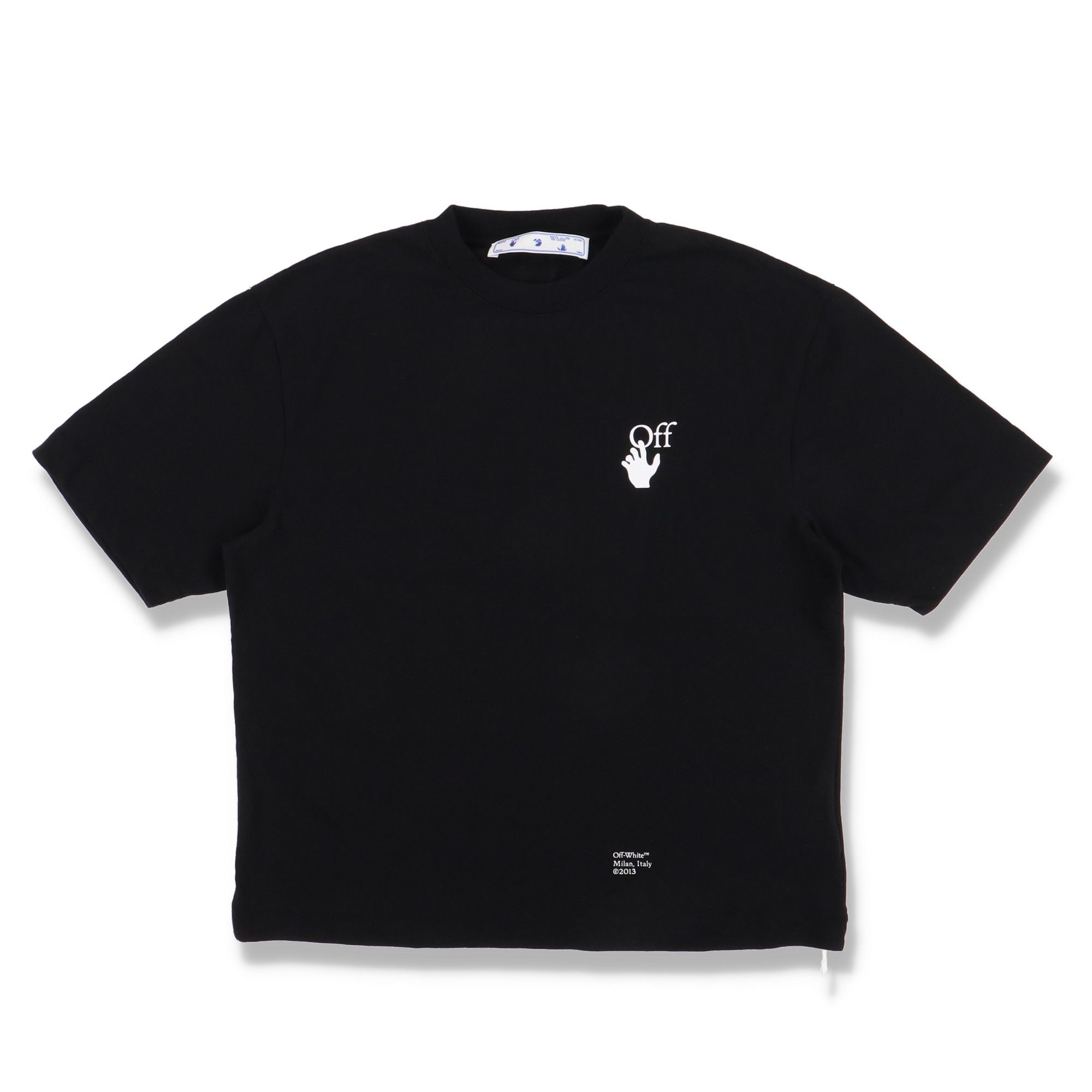 Off-White Black Caravaggio Arrows Oversized Skate T-Shirt Size S / US 4 / IT 40 - 6 Thumbnail