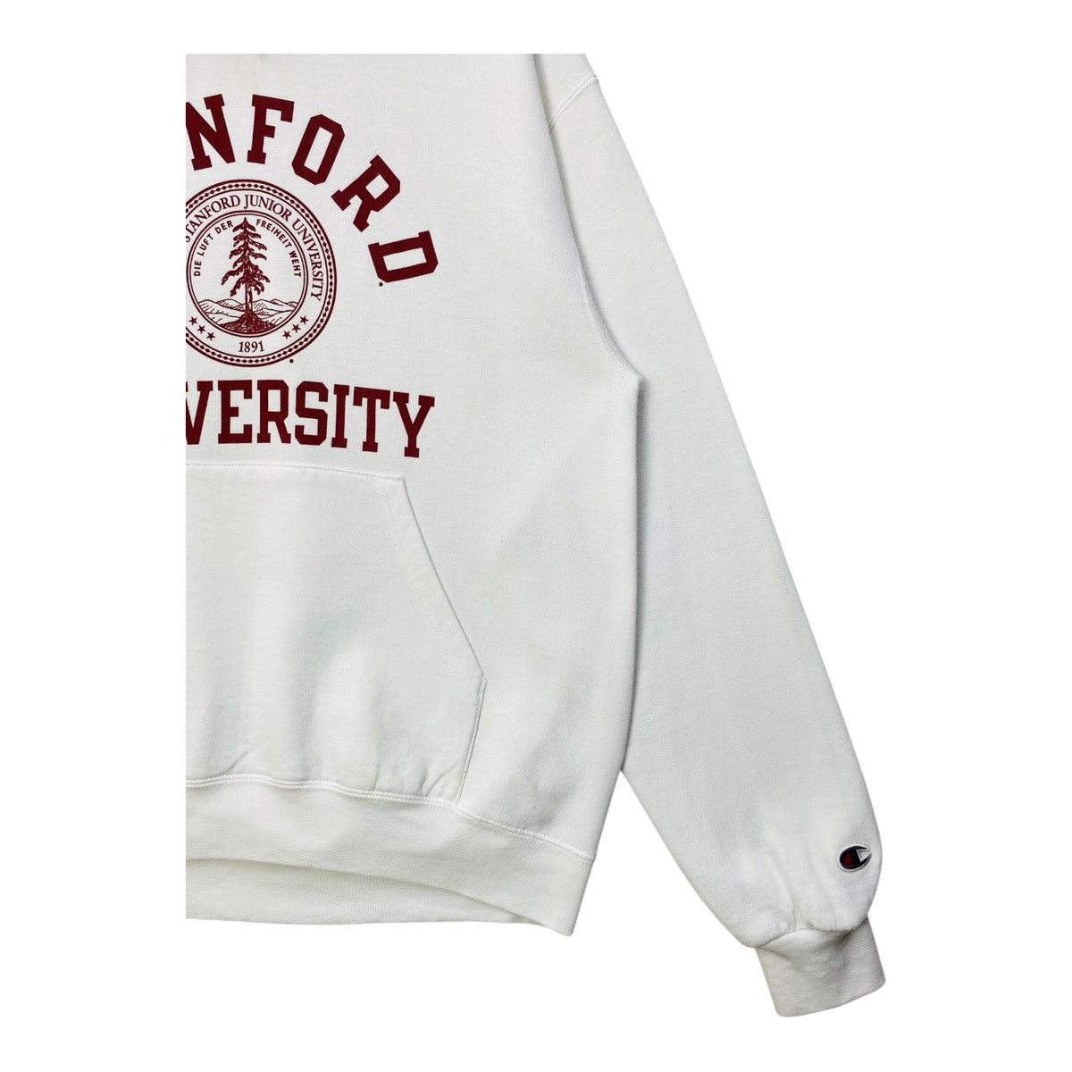 Champion Vintage Champion Stanford University Hoodie Spellout Size M Size US M / EU 48-50 / 2 - 3 Thumbnail