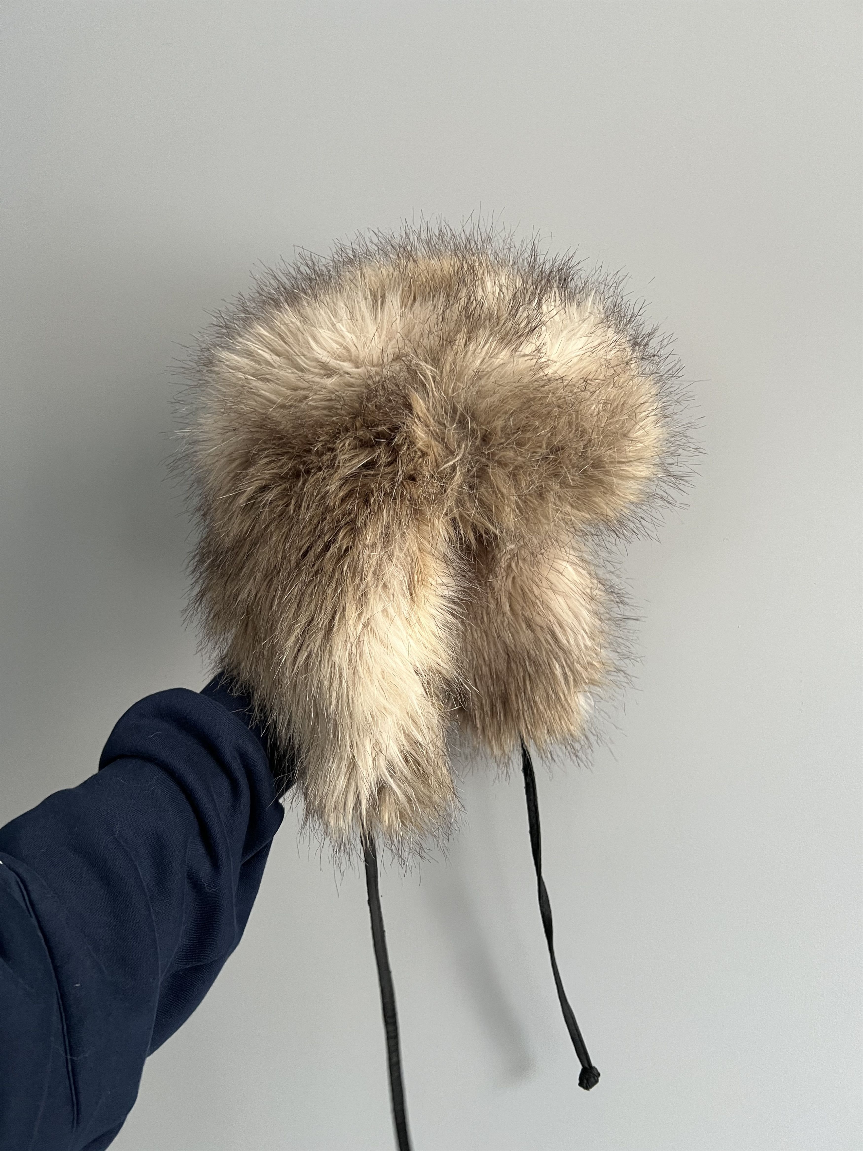 Japanese Brand Amazing Faux Fur Y2K Ushanka Hat (Trapper Hat) Size ONE SIZE - 1 Thumbnail