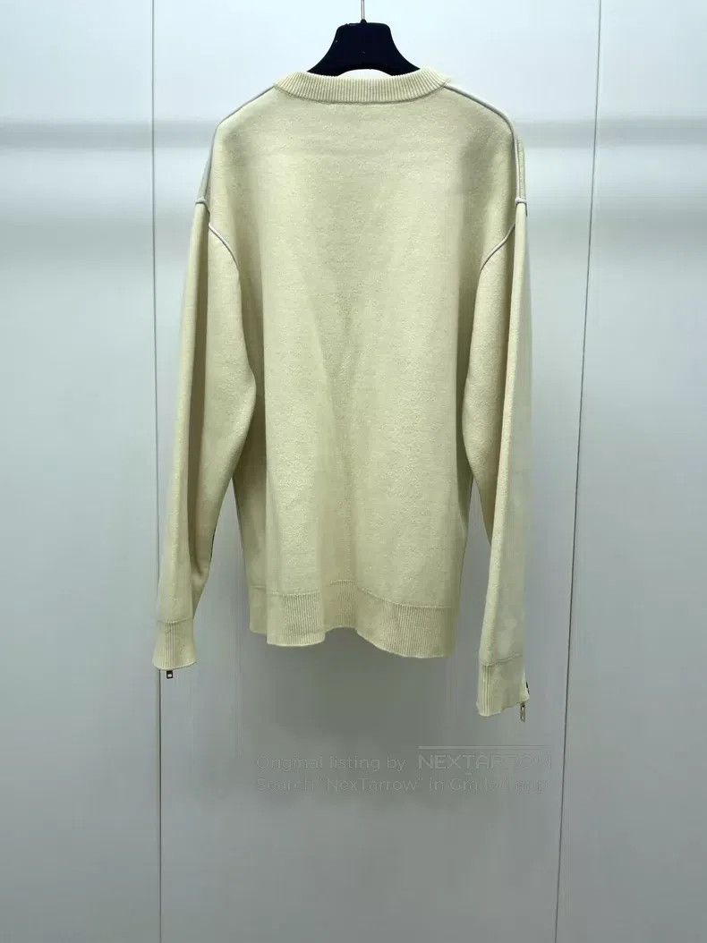 Louis Vuitton Louis Vuitton Chicken Yellow Knitted Sweater Size US M / EU 48-50 / 2 - 2 Thumbnail