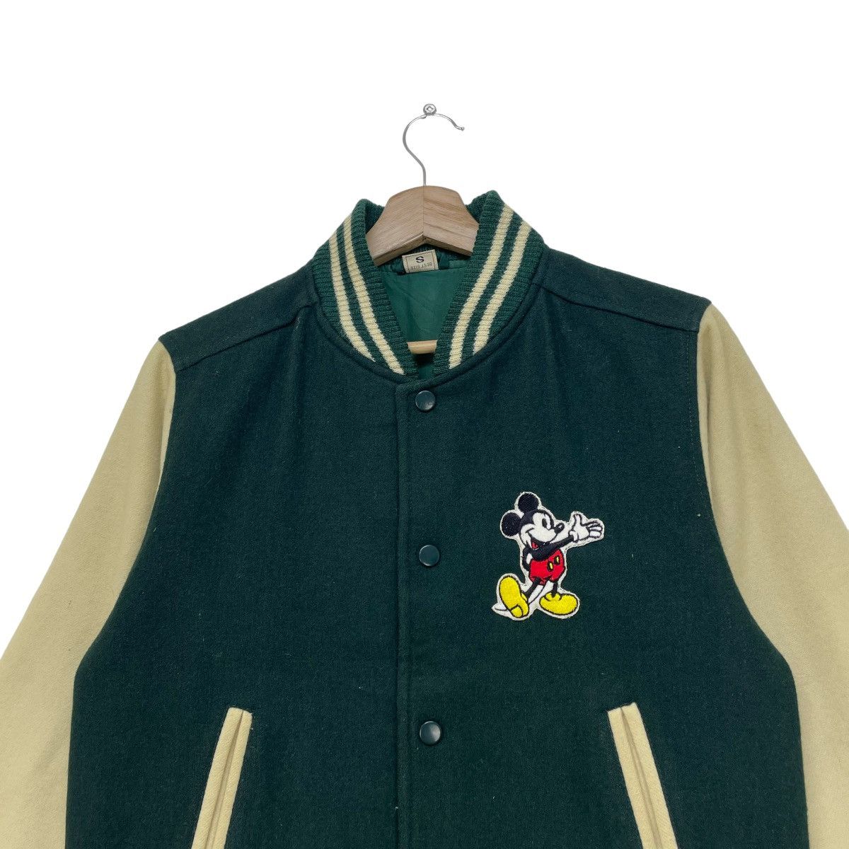 Disney Vintage Disney Varsity Mickey Mouse Wool Size US S / EU 44-46 / 1 - 3 Thumbnail