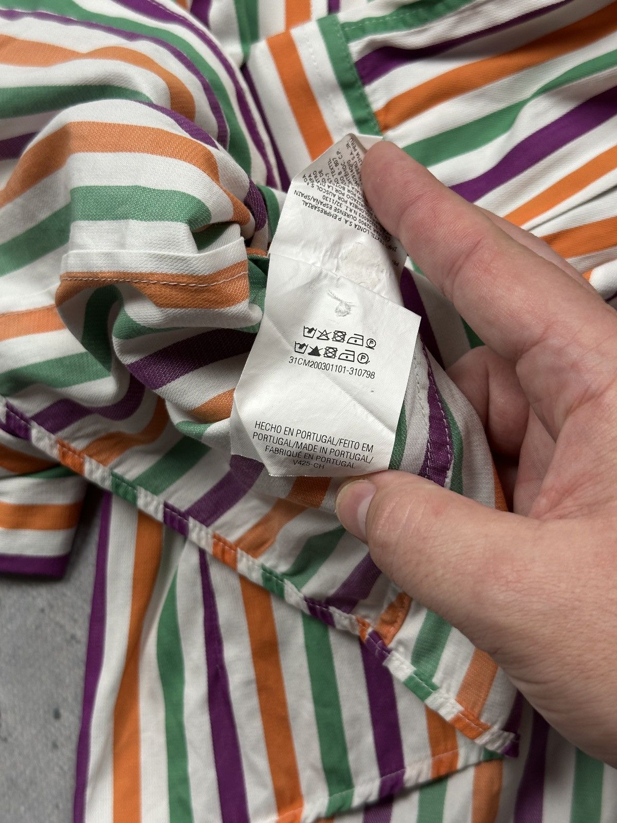 Carolina Herrera Carolina Herrera CH Striped Cotton Shirt | Portugal | Size 8 Size S / US 4 / IT 40 - 9 Thumbnail