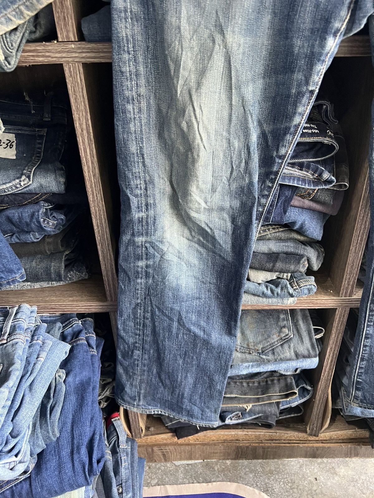 AG Adriano Goldschmied 🔥Vintage AG Adriano Goldschmied Distressed Denim Size US 33 - 7 Thumbnail