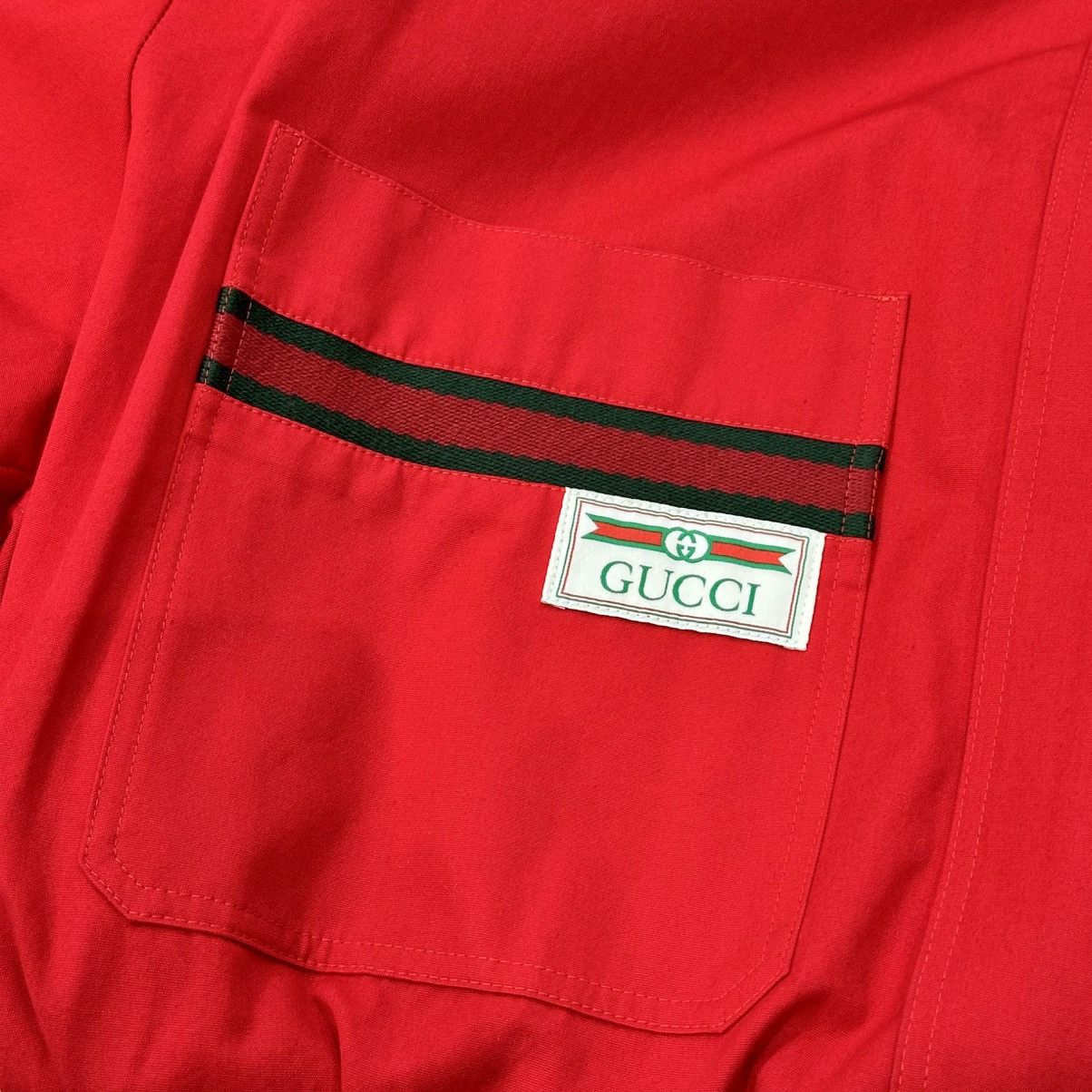 Gucci GUCCI RED LONG SLEEVE EMBROIDERED ROMPER SIZE M Size M / US 6-8 / IT 42-44 - 15 Thumbnail