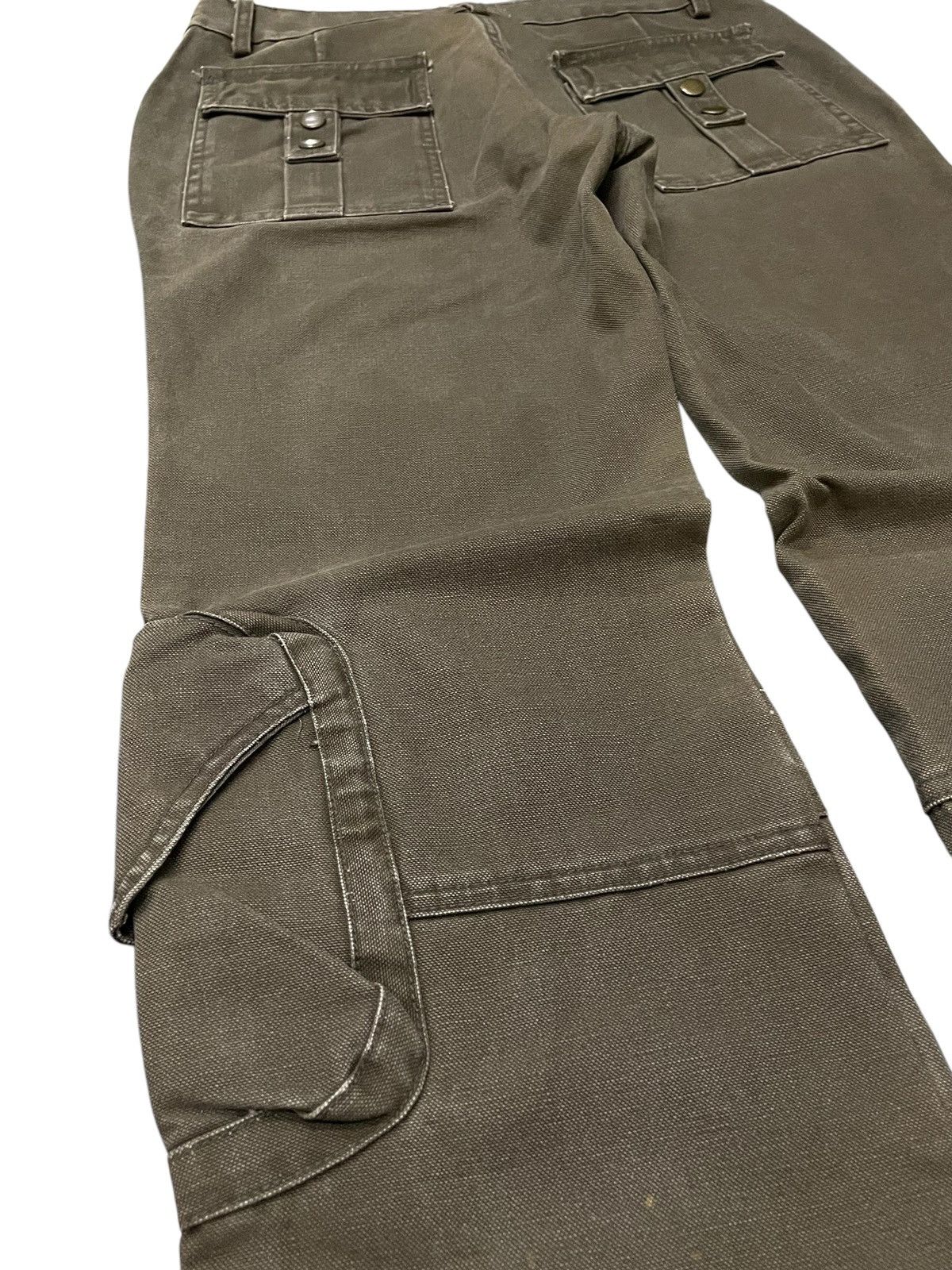 5351 POUR LES HOMMES × Le Grande Bleu (L.G.B.) Identity Japan gasmask 3D Pocket Faded Brown Pants Size US 28 / EU 44 - 15 Thumbnail