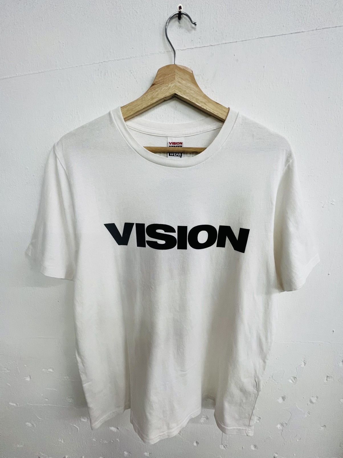 Vintage × Vision Streetwear VINTAGE Y2K VISION STREETWEAR ALL LOGO TEE Size US L / EU 52-54 / 3 - 3 Thumbnail