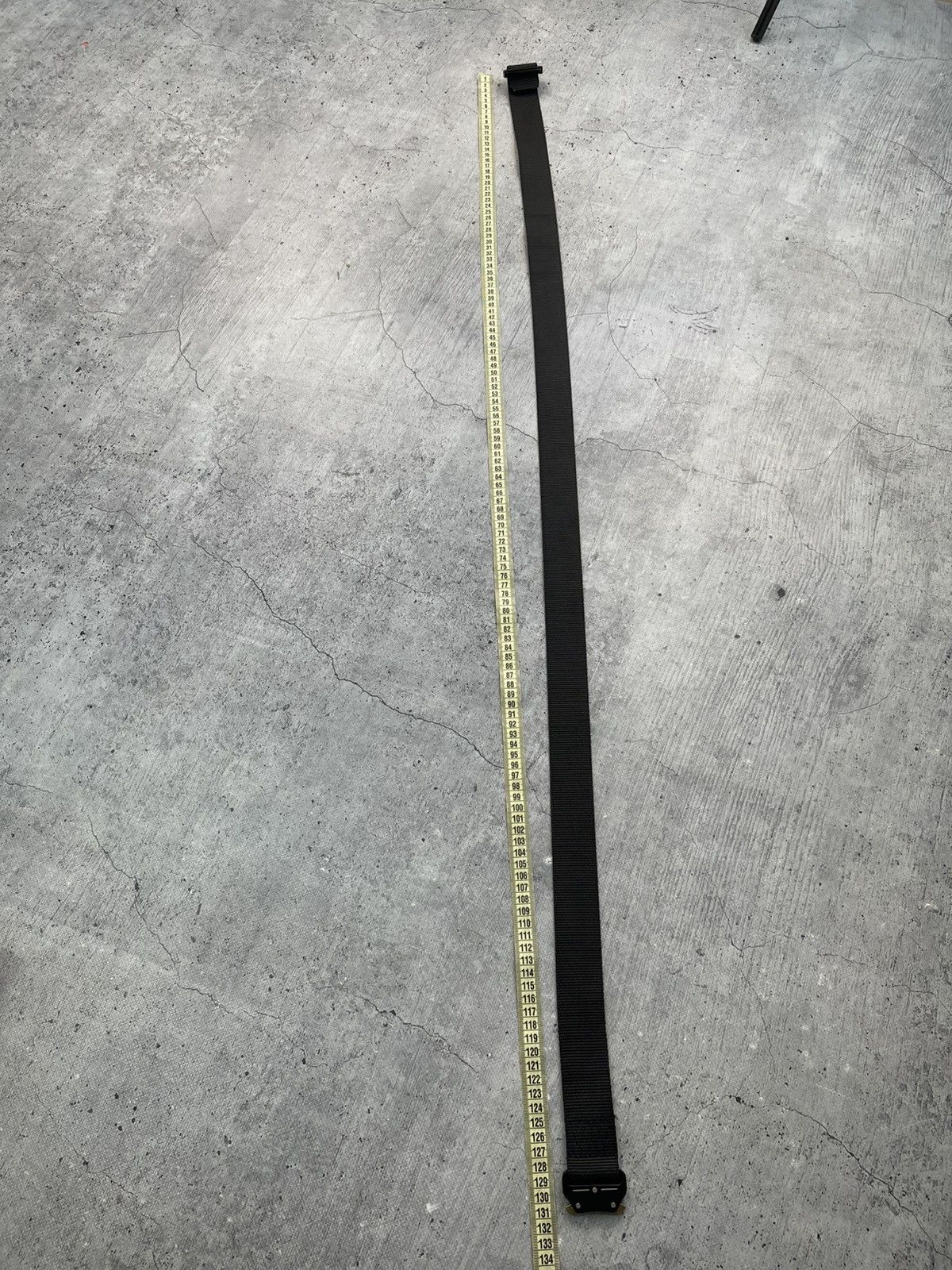 Japanese Brand Vintage alyx style cotton tactical belt Black metal buckle Size ONE SIZE - 7 Thumbnail