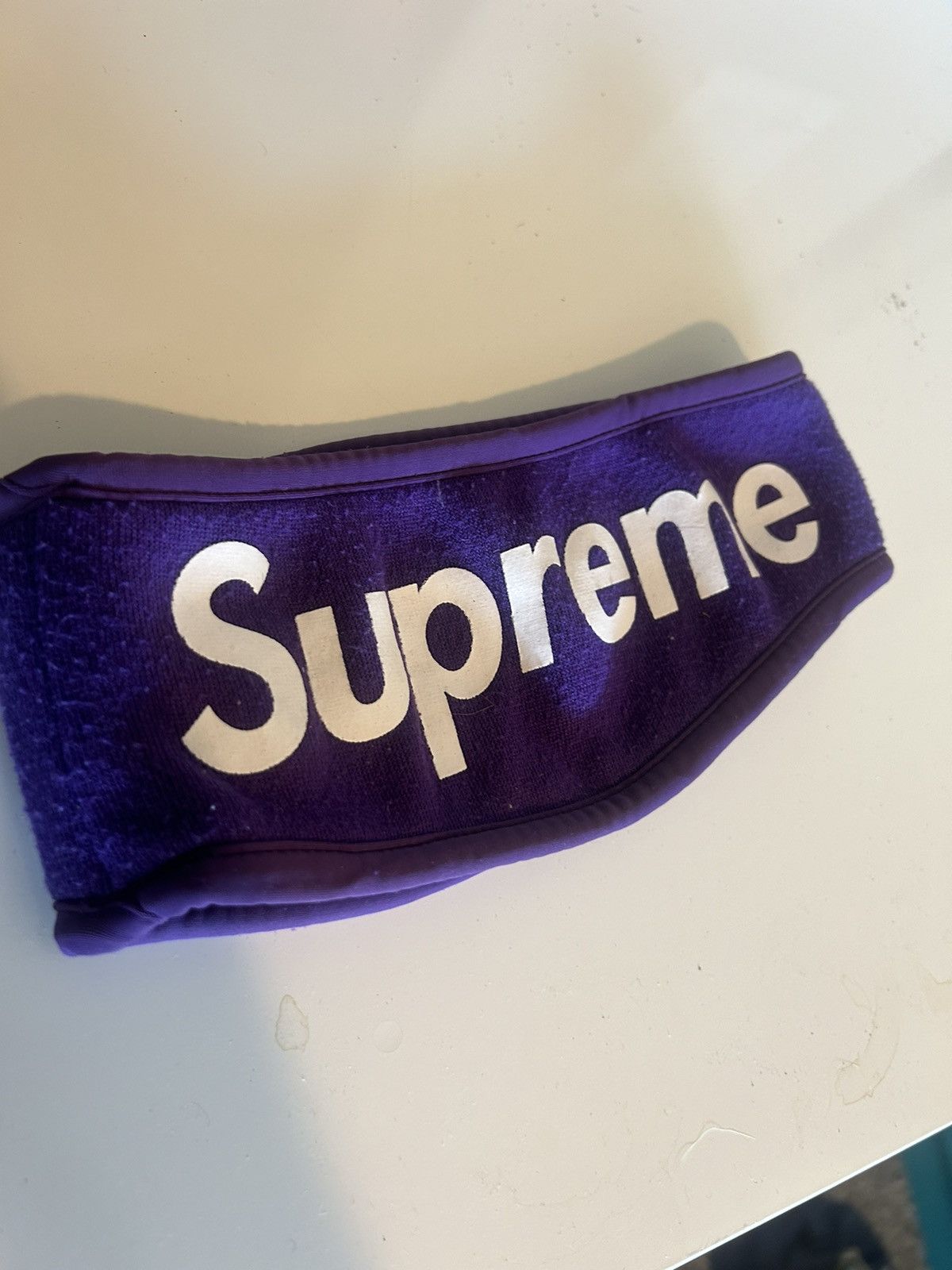 Supreme Fw13 Purple Supreme Headband Sweatband Grailed