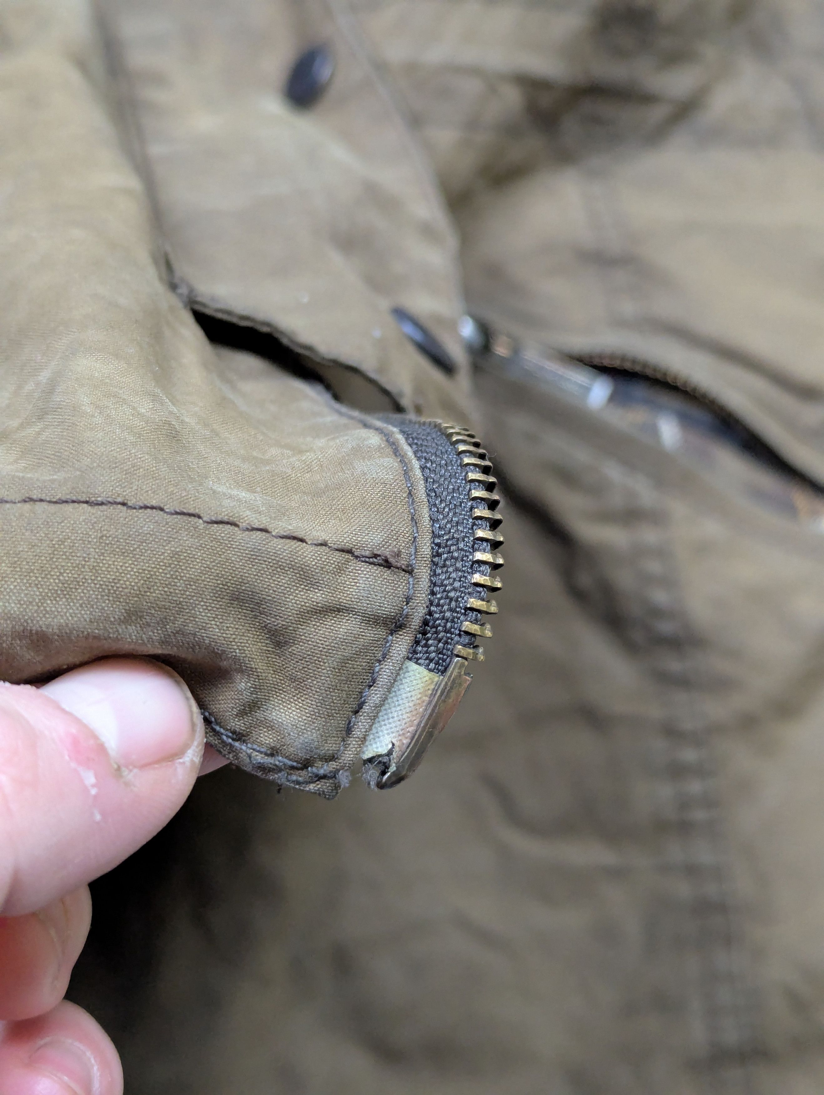 Barbour Barbour Vintage Winter Force Waxed Parka Jacket Olive US12 Size XL / US 12-14 / IT 48-50 - 15 Thumbnail