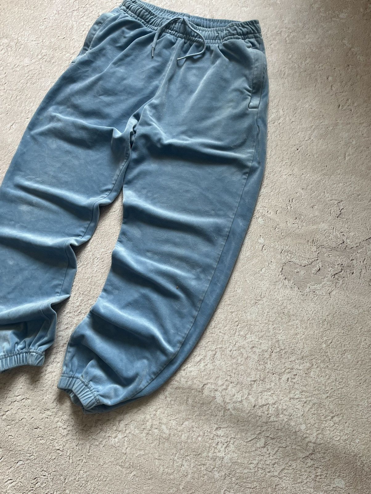 Southpole Soultspo Velour Monogram Track Pants Size US 32 / EU 48 - 2 Thumbnail