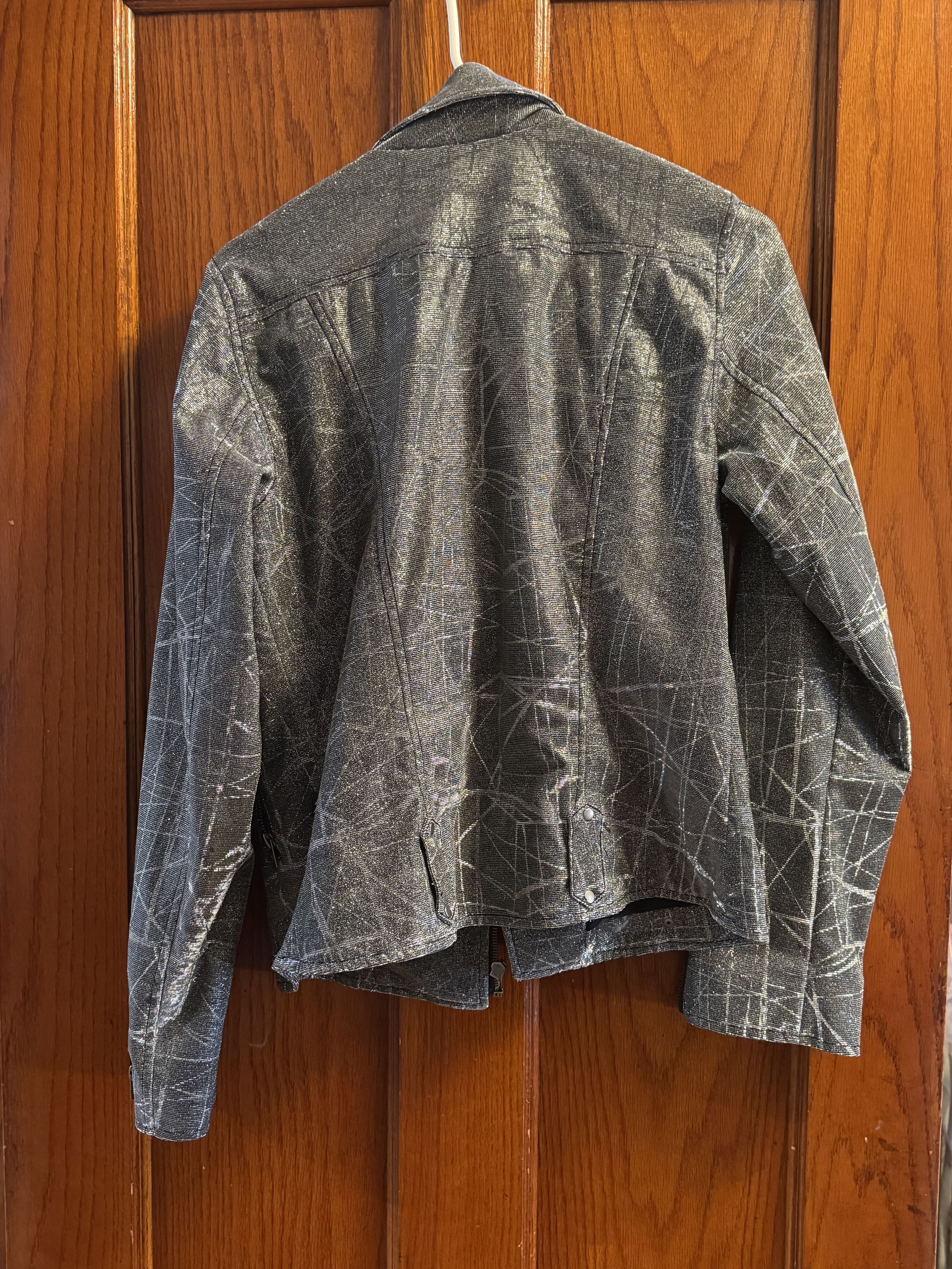 Tripp NYC Tripp NYC Distressed Cotton Biker Jacket Size L / US 10 / IT 46 - 4 Thumbnail