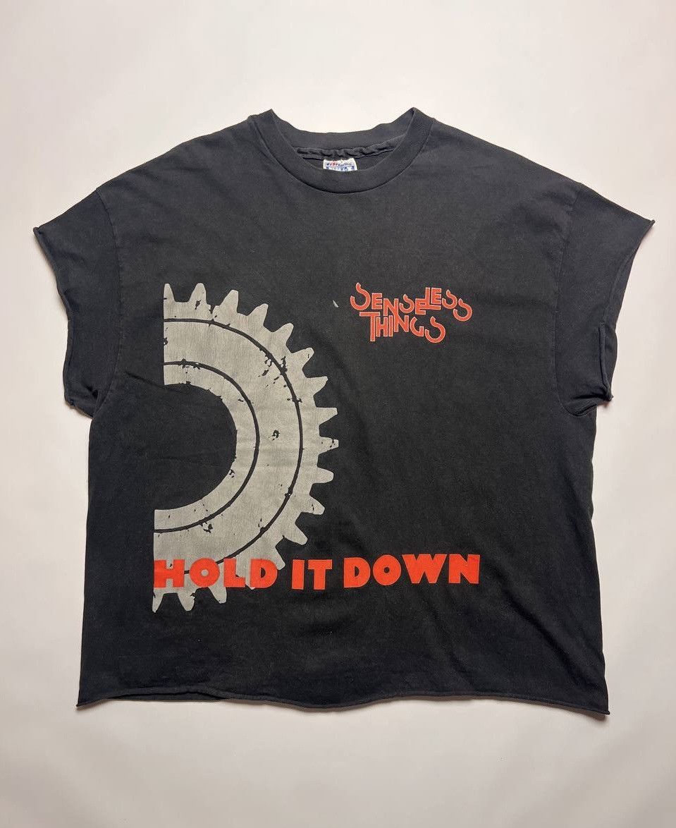 Band Tees × Vintage SENSELESS THINGS Hold It Down Vintage 1992 UK Size US XL / EU 56 / 4 - 1 Thumbnail