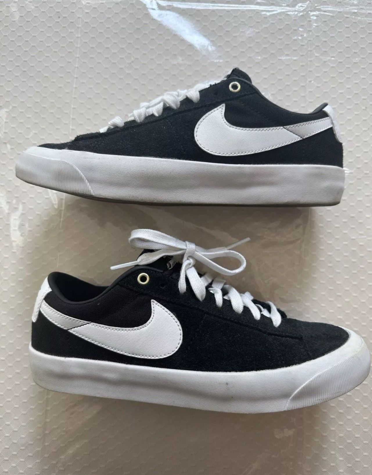 Nike Nike Zoom Blazer Pro GT SB Low Black White Men Size US 7 / EU 40 - 1 Thumbnail