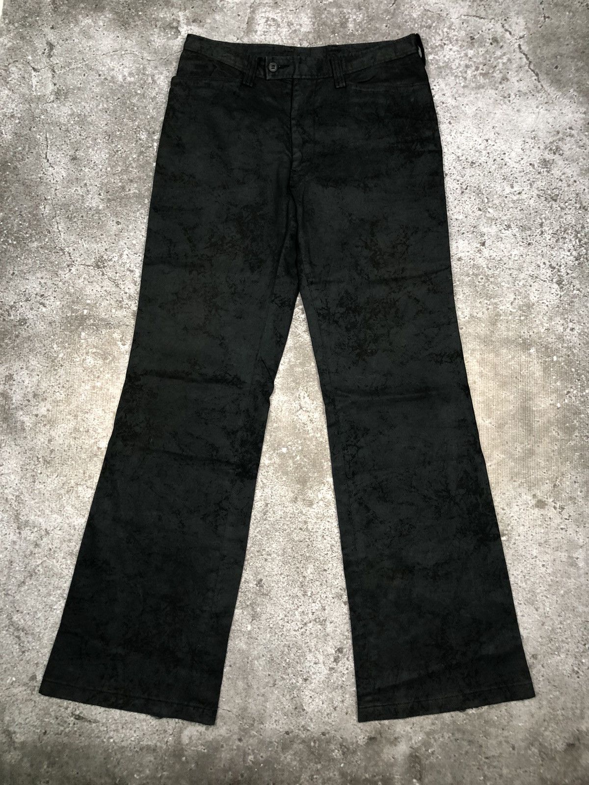 If Six Was Nine × Le Grande Bleu (L.G.B.) × Tornado Mart TORNADO MART BLACK CASUAL PANTS Size US 30 / EU 46 - 2 Thumbnail