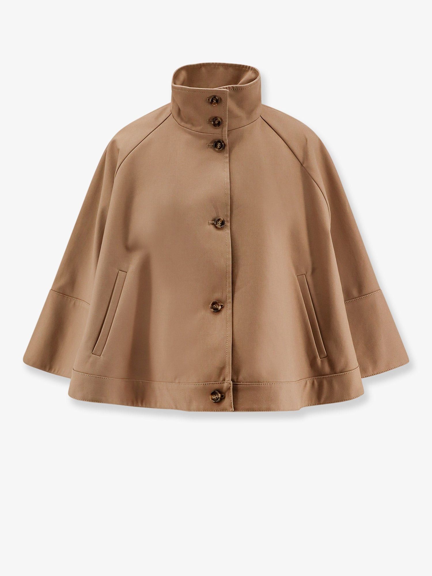 Max Mara Cotton Gabardine Sigfrid Cape | Grailed