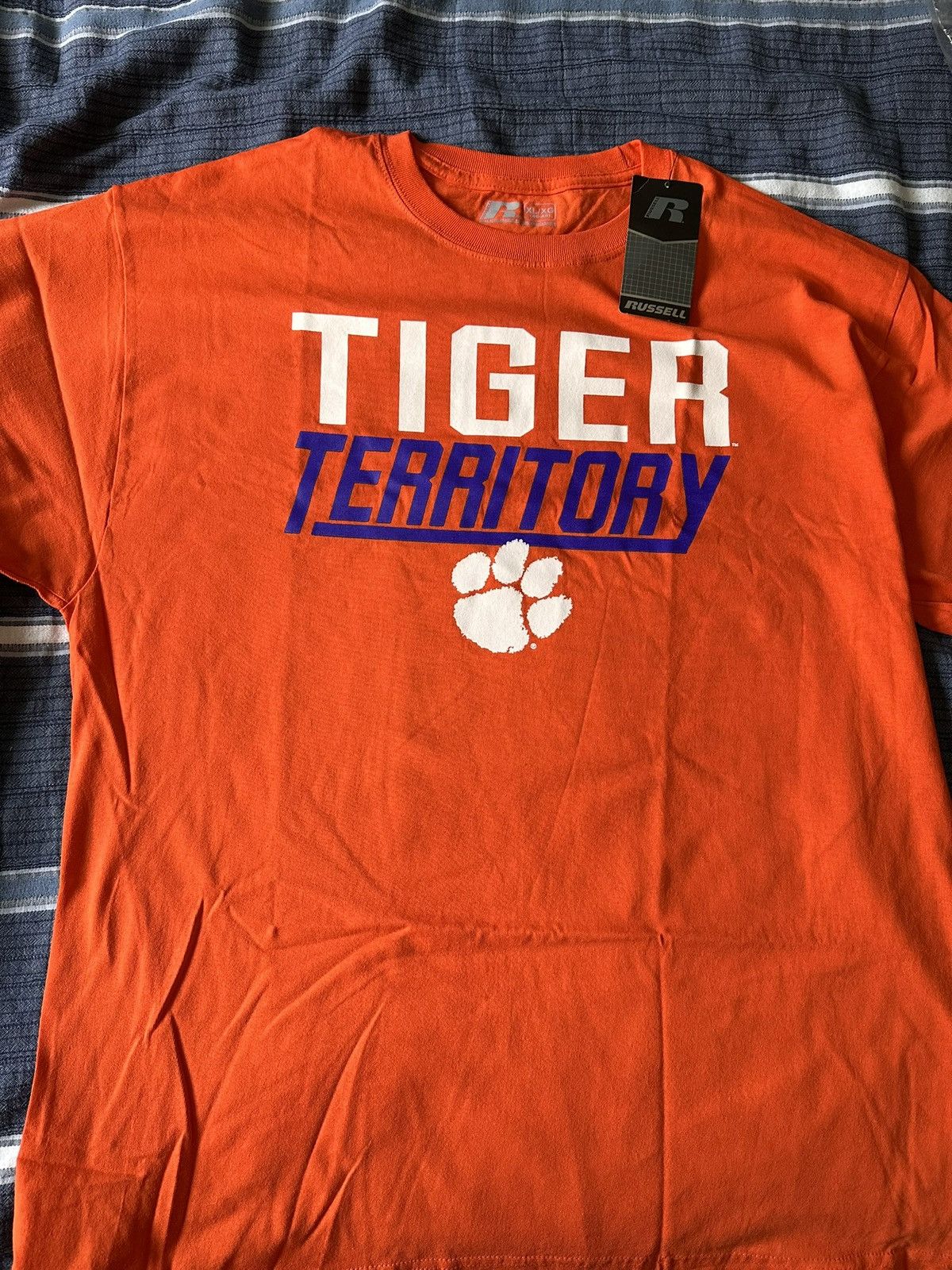 Russell Athletic Clemson University Tee Size US XL / EU 56 / 4 - 1 Thumbnail