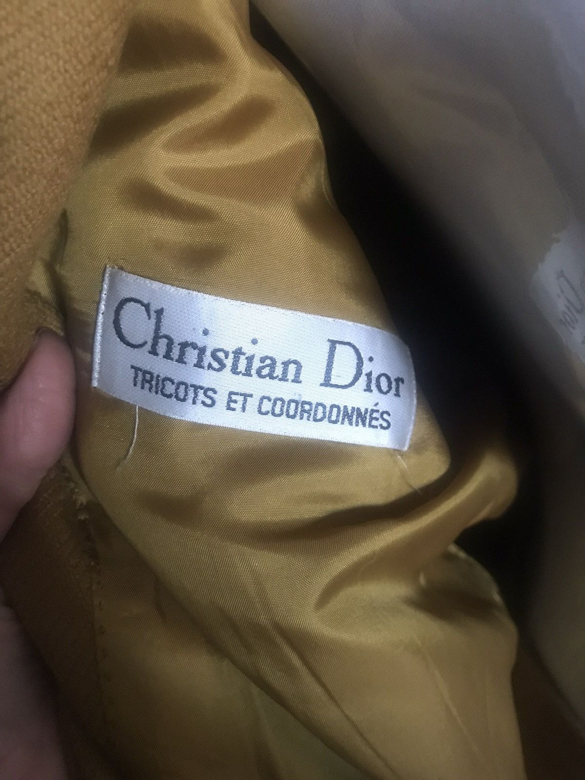 Dior CHRISTIAN DIOR SUIT. Vintage Size 28" / US 6 / IT 42 - 9 Thumbnail