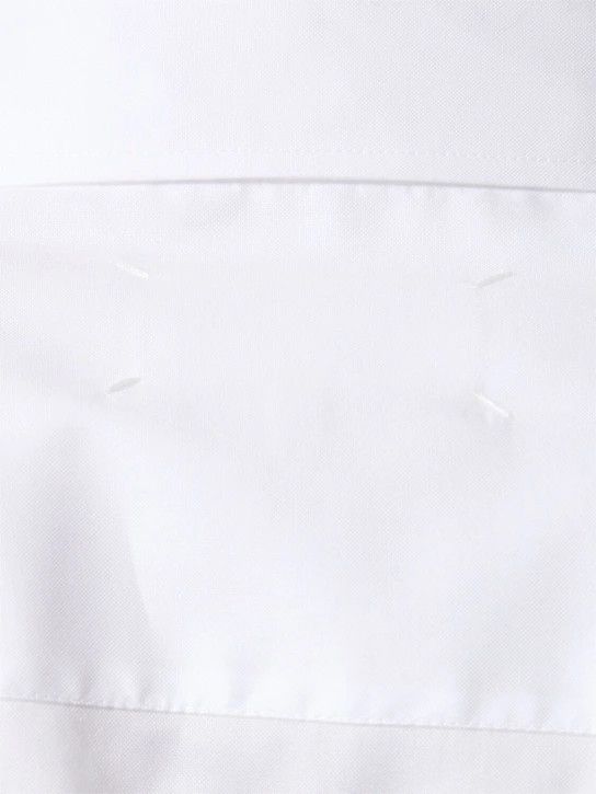 Maison Margiela o1lsvrm0425 Oxford Cotton Shirt in White Size US L / EU 52-54 / 3 - 5 Thumbnail
