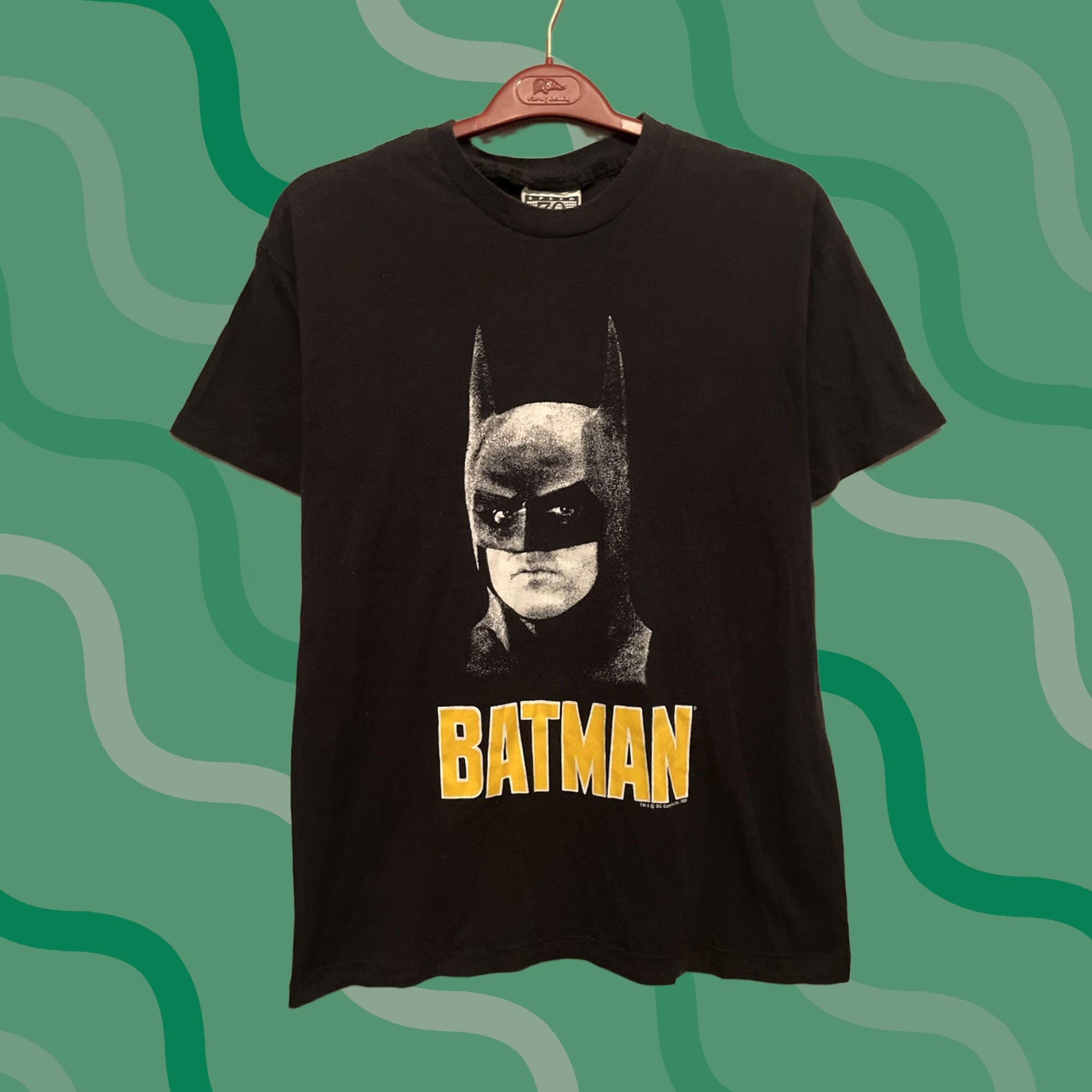 Vintage VINTAGE Batman T Shirt Adult XL Black Crew Neck Short Sleeve DC Comics Speed Limit 70 Batman Logo 1989 Size US XL / EU 56 / 4 - 1 Thumbnail