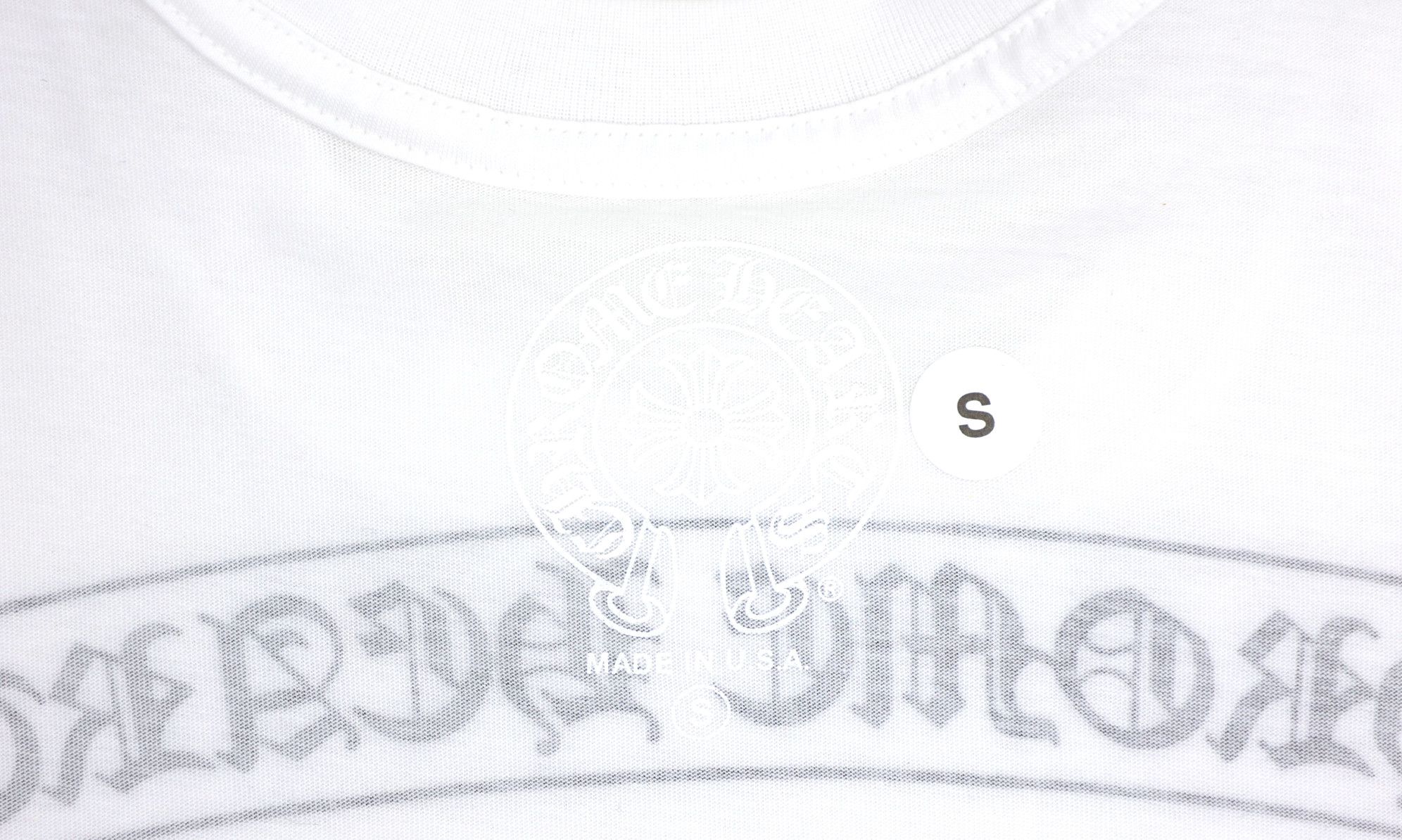 Chrome Hearts Chrome Hearts Hearts Multi Color Cross Tee White Size US S / EU 44-46 / 1 - 3 Thumbnail