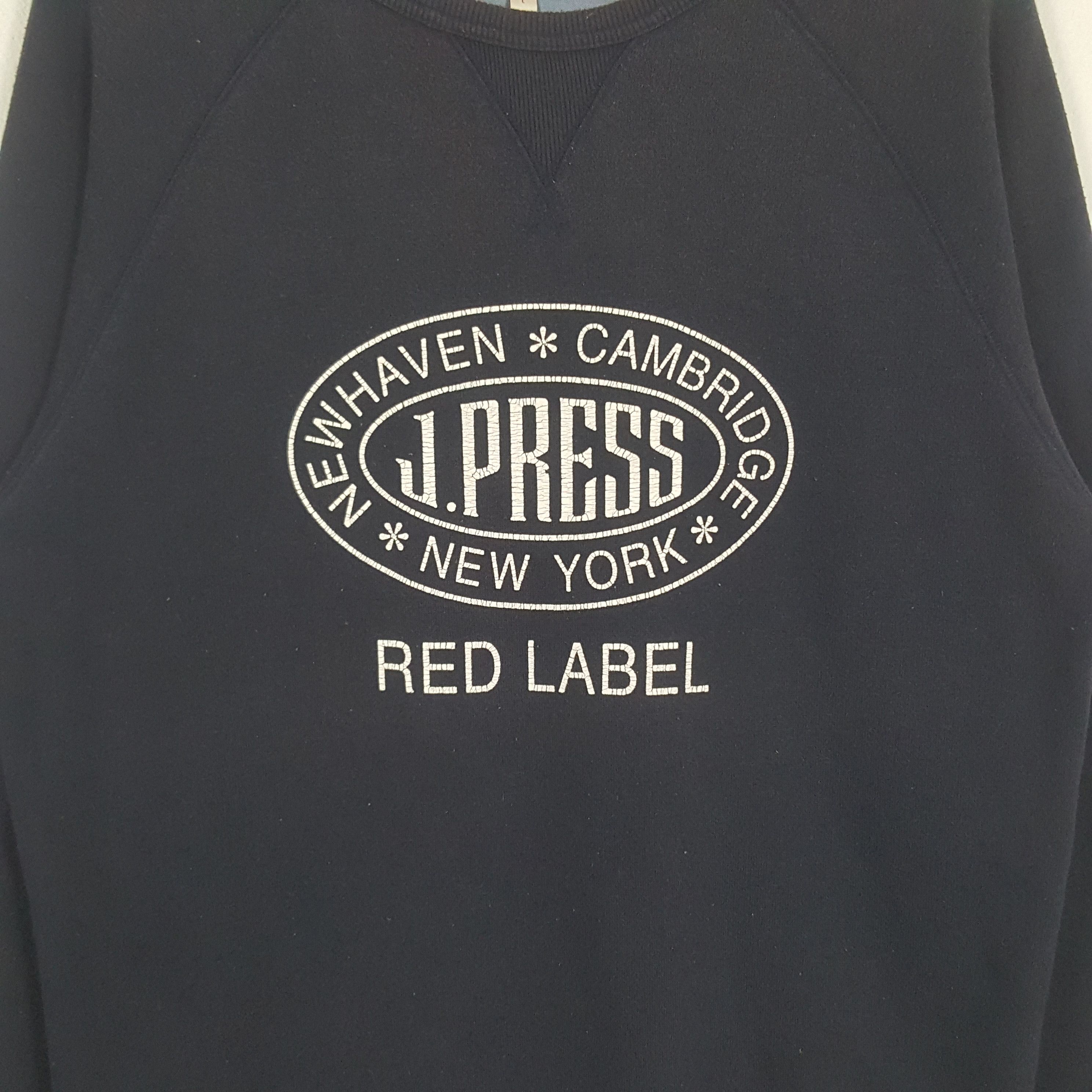 J. Press × Japanese Brand × Vintage Vintage J. Press Red Label Japanese Brand Sweatshirt Size US M / EU 48-50 / 2 - 2 Thumbnail