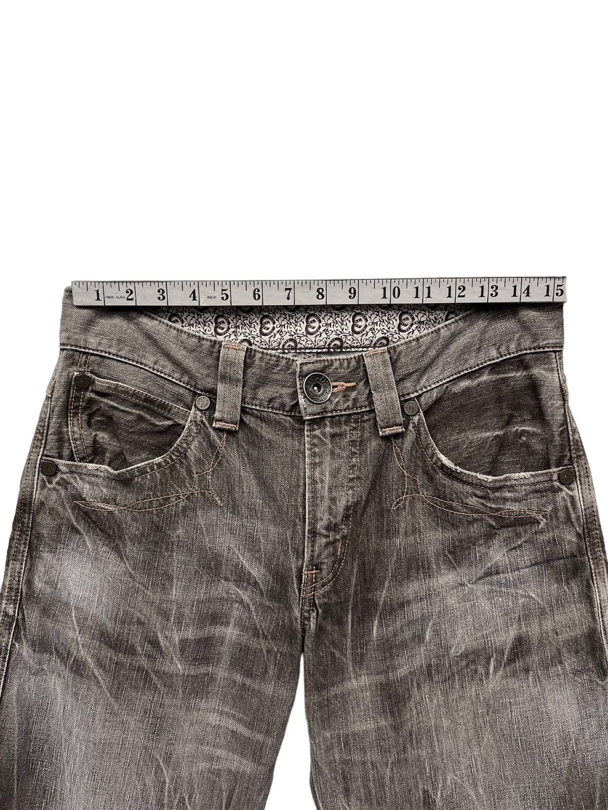 Edwin 🔥FYE🔥EDWIN Seditionaries Mud Max Brown Bleach Wash Denim Size US 30 / EU 46 - 16 Thumbnail