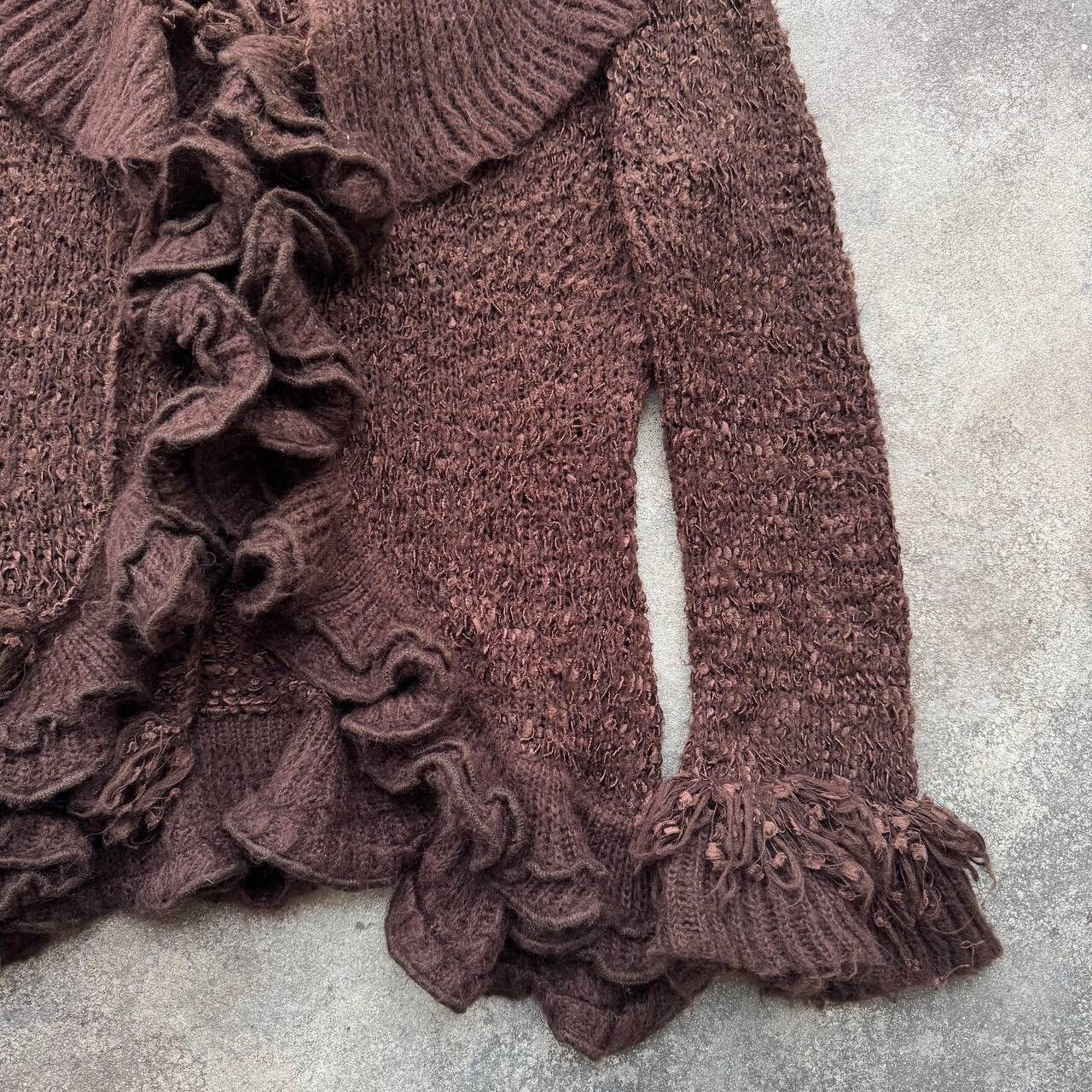 20471120 × If Six Was Nine × Japanese Brand Vintage Avant Garde Japan Style Faux Fur Sweater Size M / US 6-8 / IT 42-44 - 6 Thumbnail