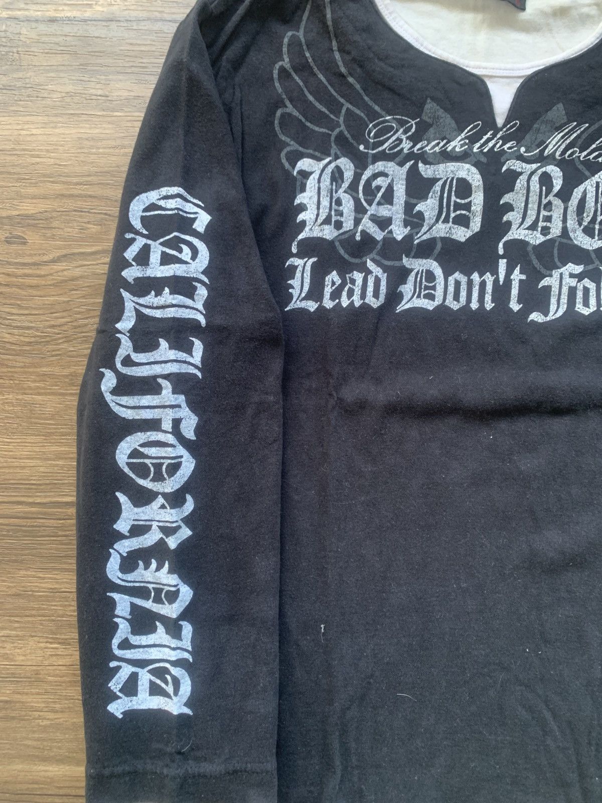Japanese Brand 2000s japanese archive badboy california y2k longsleeve tee Size US L / EU 52-54 / 3 - 4 Thumbnail