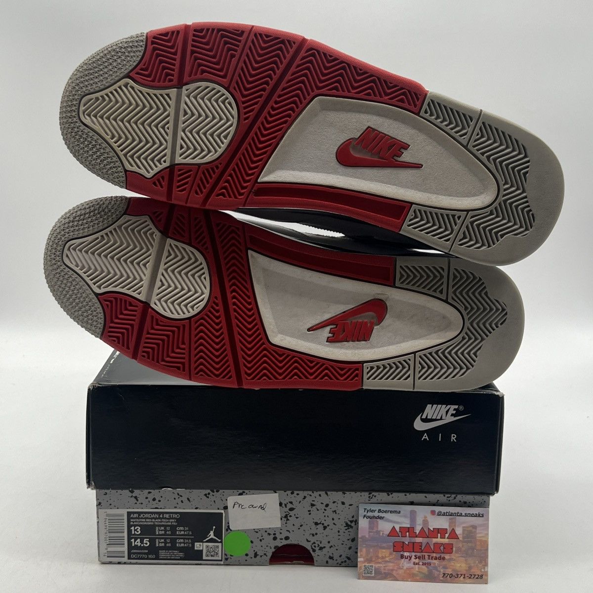 Jordan Brand Air Jordan 4 fire red Size US 13 / EU 46 - 8 Thumbnail