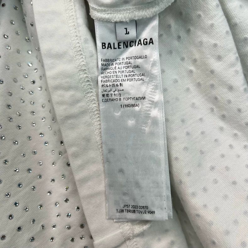Balenciaga Balenciaga Full diamond t-shirt Size US XS / EU 42 / 0 - 4 Thumbnail