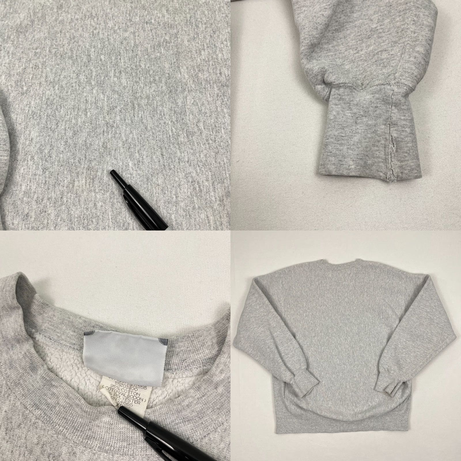 Lee VINTAGE Lee Sweatshirt Adult Mens XL Gray Embroidered Crewneck USA 90s Cross Grain Pullover Sweatshirt Mens XL Gray USA 90s Lee Embroidered Crew Neck Size US XL / EU 56 / 4 - 8 Thumbnail
