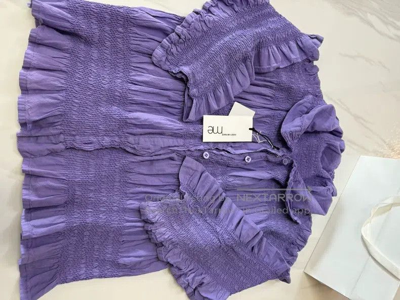 Issey Miyake Issey Miyake Pleated Casual Long-sleeve Top Size S / US 4 / IT 40 - 3 Thumbnail