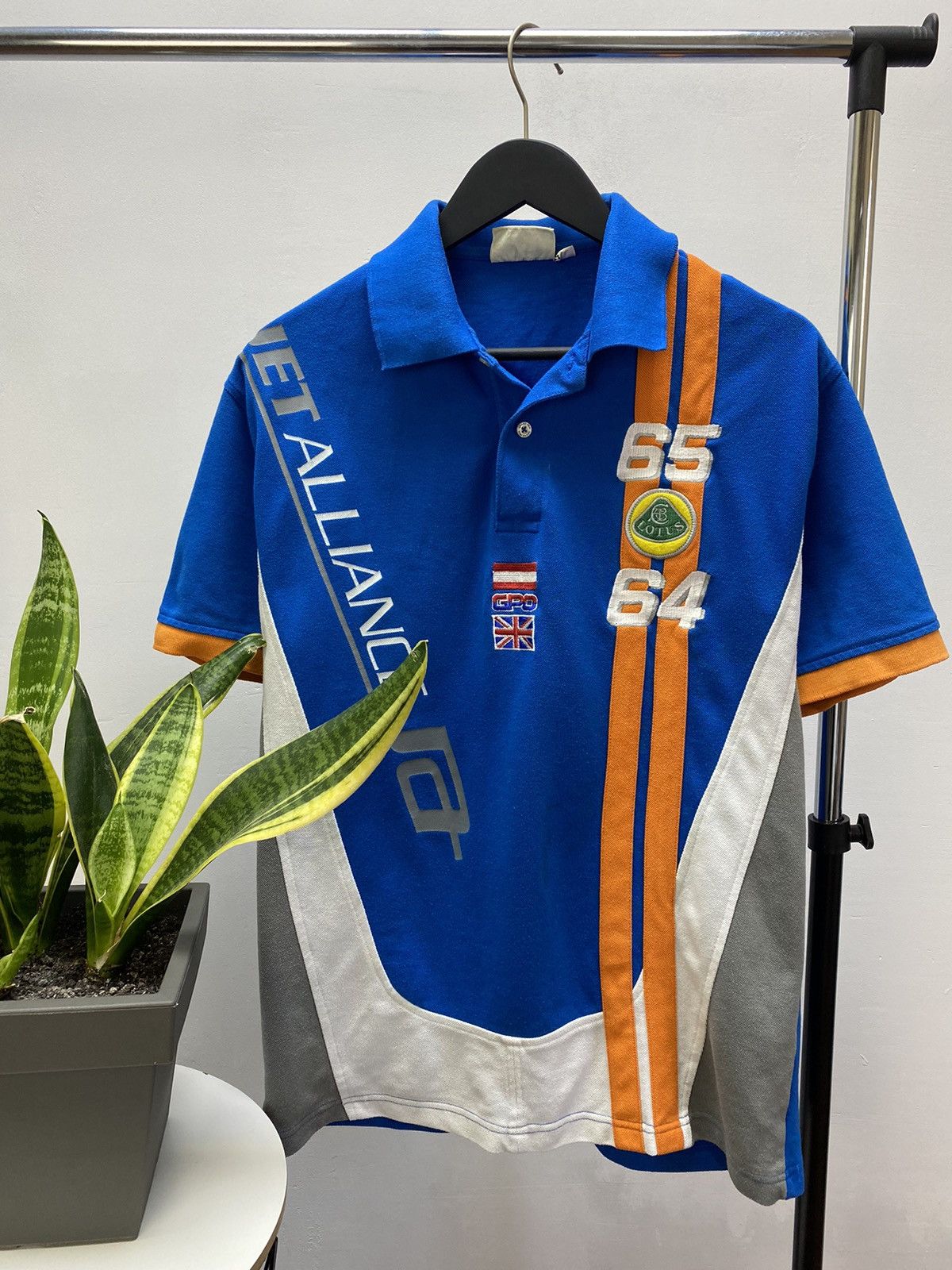 Formula 1 Lotus Jetalliance Racing Polo T Shirt Nascar Formula One 1 Size US XL / EU 56 / 4 - 1 Thumbnail
