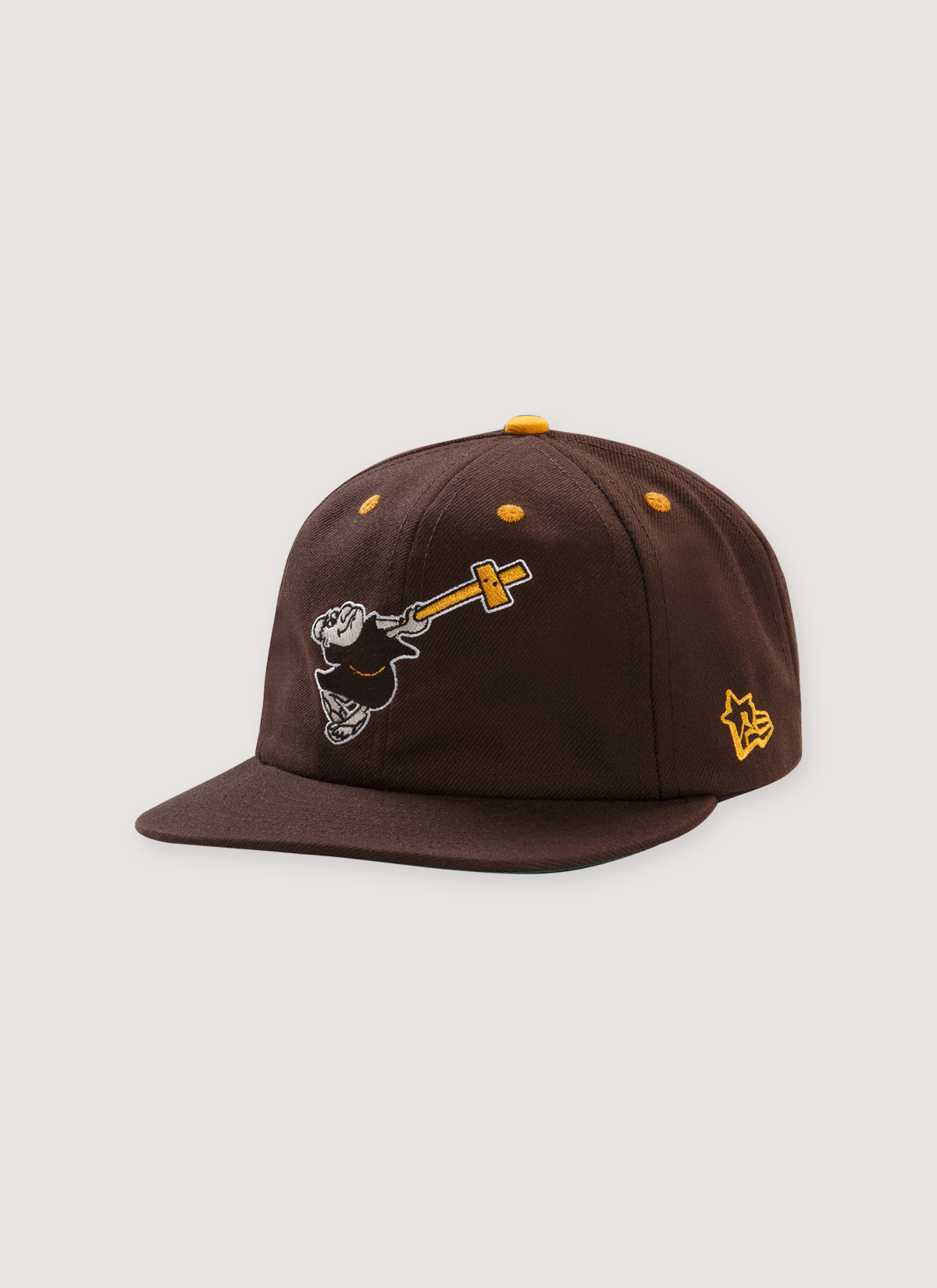 Other Pieces Father Baseball Cap Brown Size ONE SIZE - 1 Thumbnail