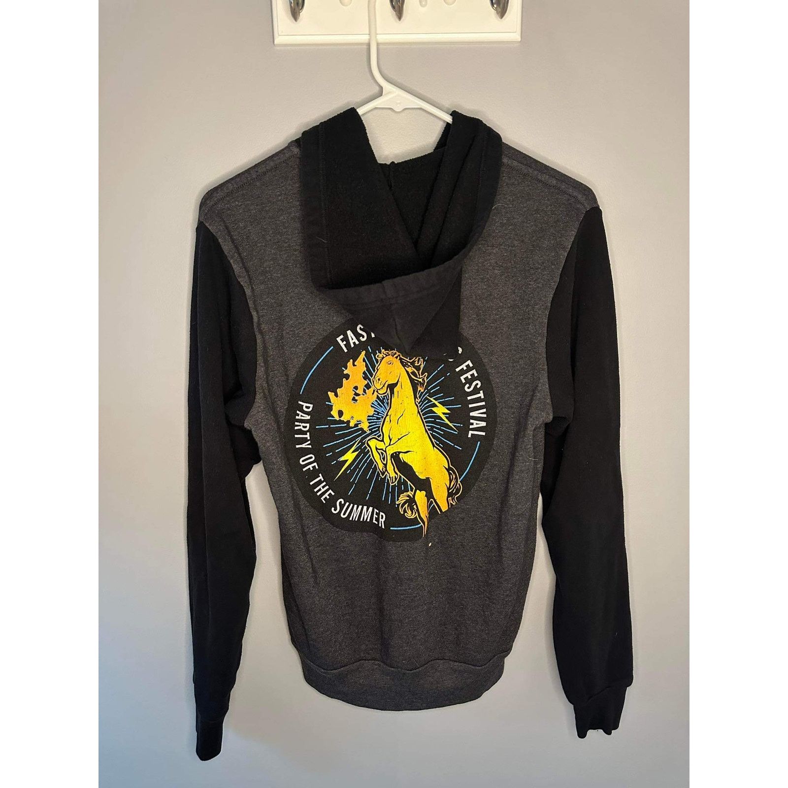 Other Faster Horses Festival Full Zip Hoodie Fleece Jacket Gray S Size S / US 4 / IT 40 - 7 Thumbnail