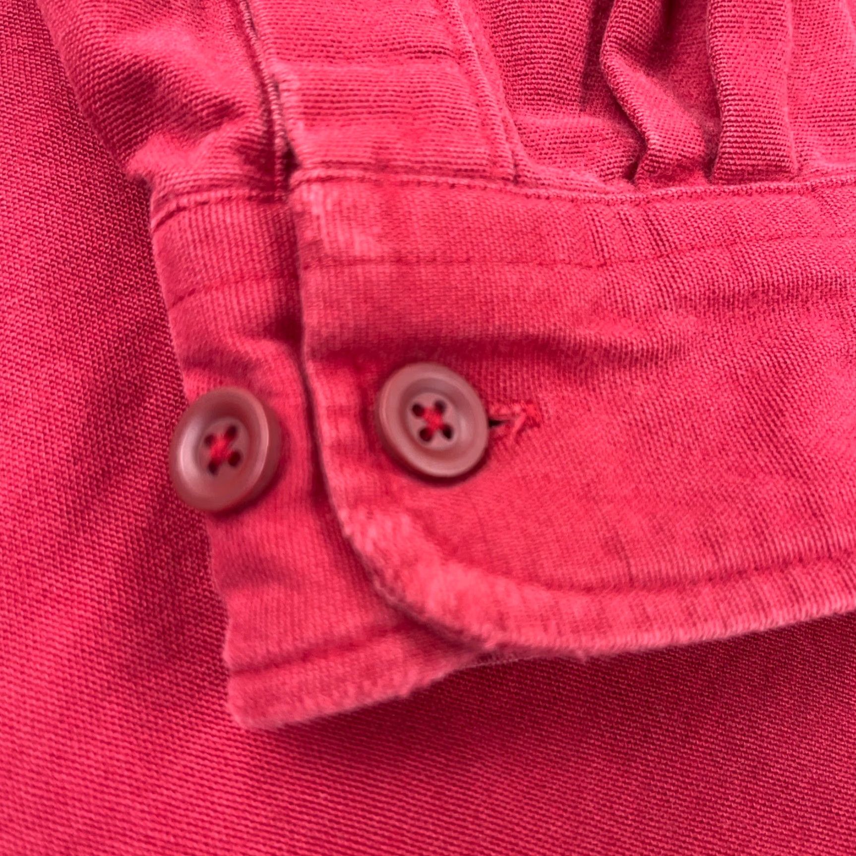 Vintage VINTAGE L.L. Bean Shirt Men Large Red Button-Up Flannel Heavyweight Cotton Long Sleeve Size US L / EU 52-54 / 3 - 5 Thumbnail