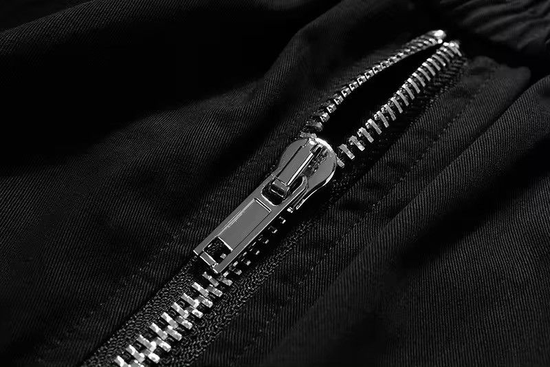 Japanese Brand × Jean Front Zipper Casual Black Shorts Size US 29 - 8 Thumbnail