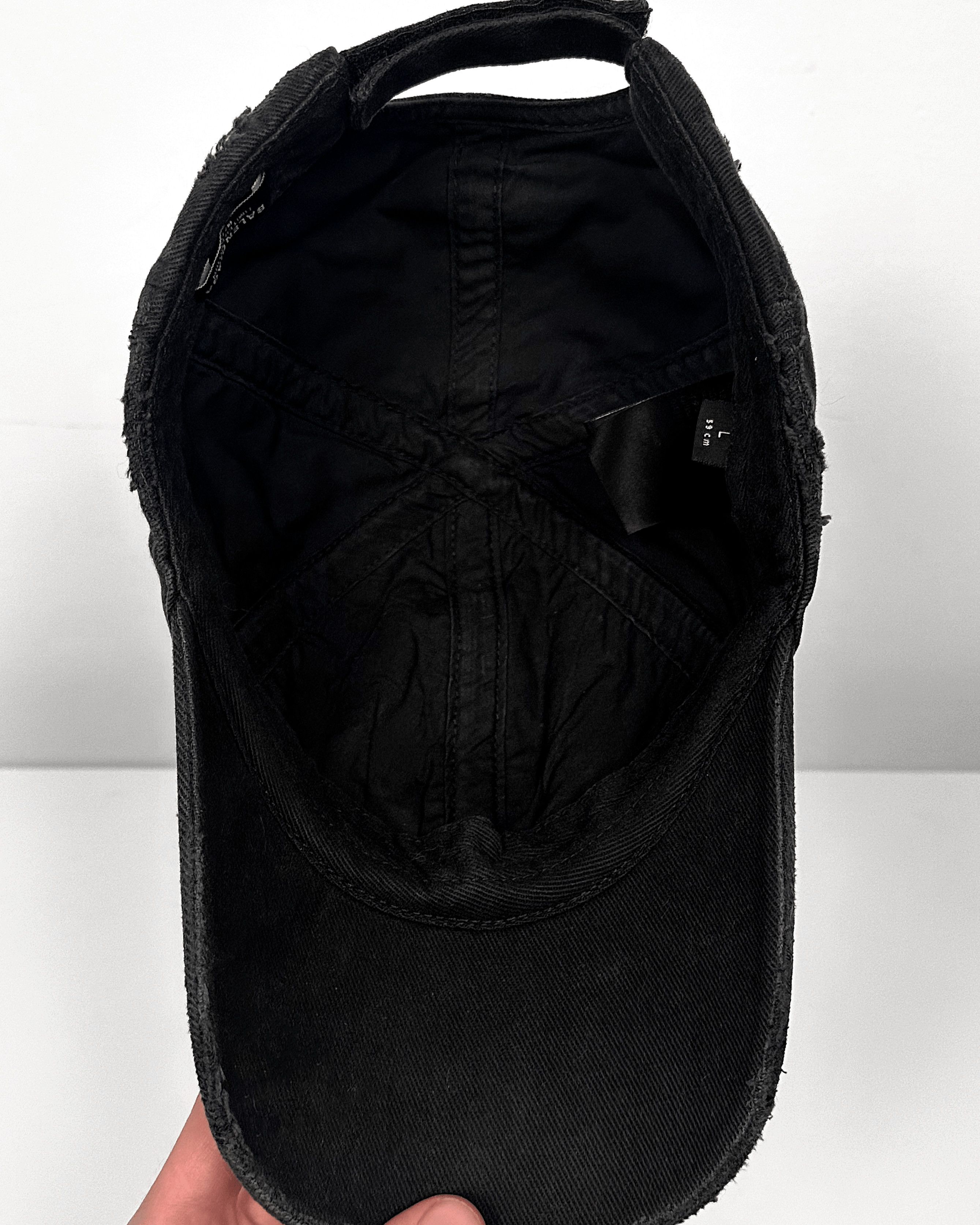 Balenciaga Balenciaga Rammstein Limited Edition Distressed Hat Size ONE SIZE - 7 Thumbnail