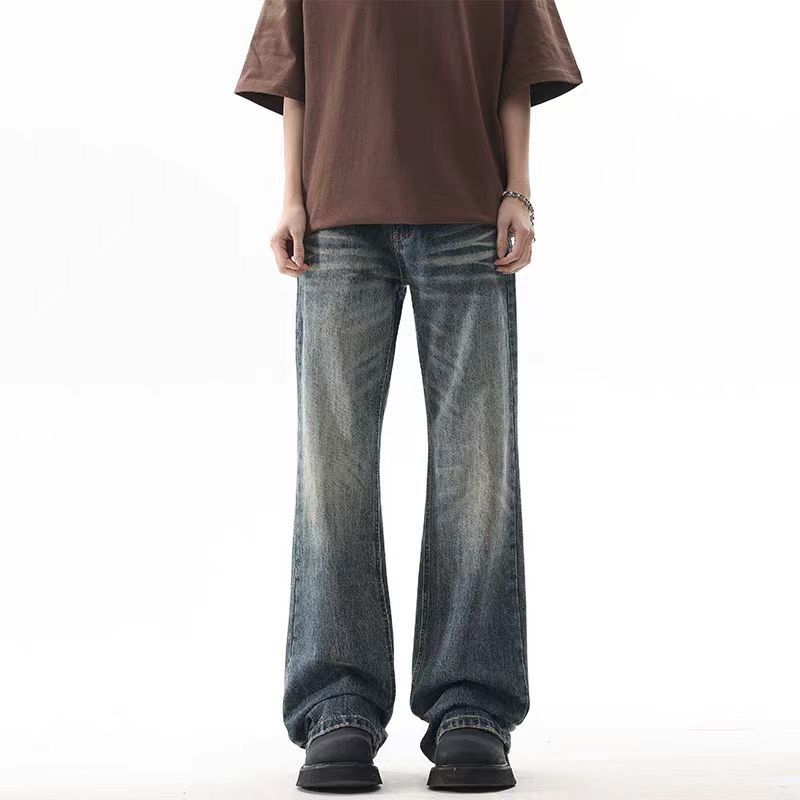 Japanese Brand × Jean Washed and textured distressed baggy jeans Size US 32 / EU 48 - 6 Thumbnail