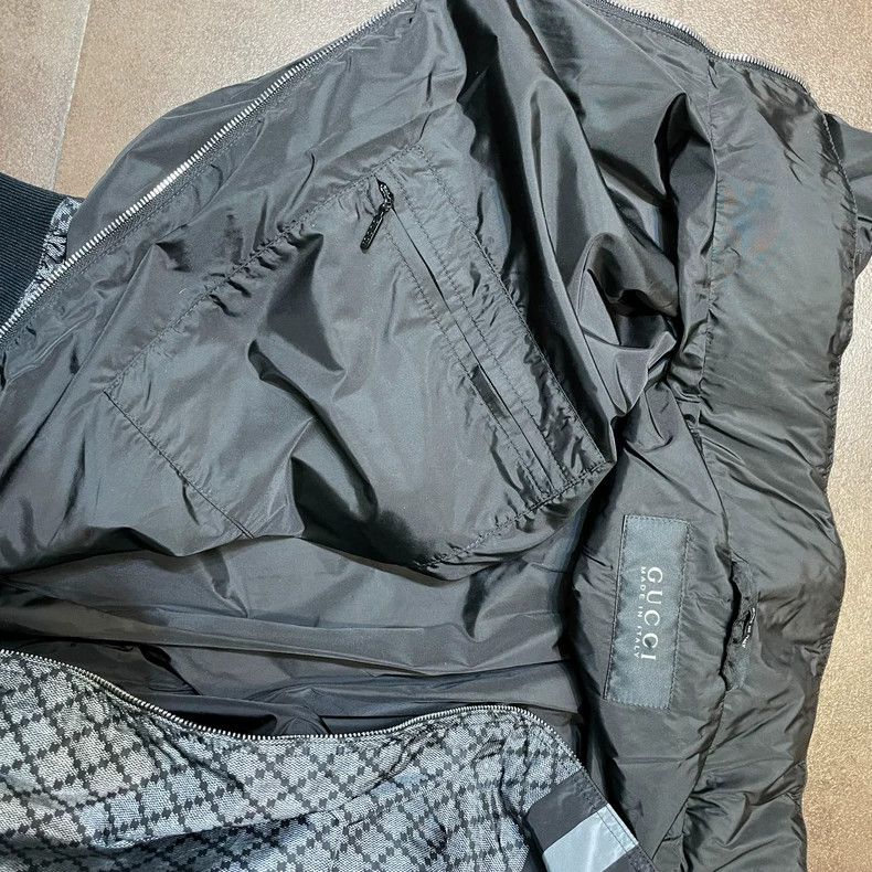Gucci Gucci Full-print striped stitching zipper jacket 2502-Nexta Size US L / EU 52-54 / 3 - 6 Thumbnail