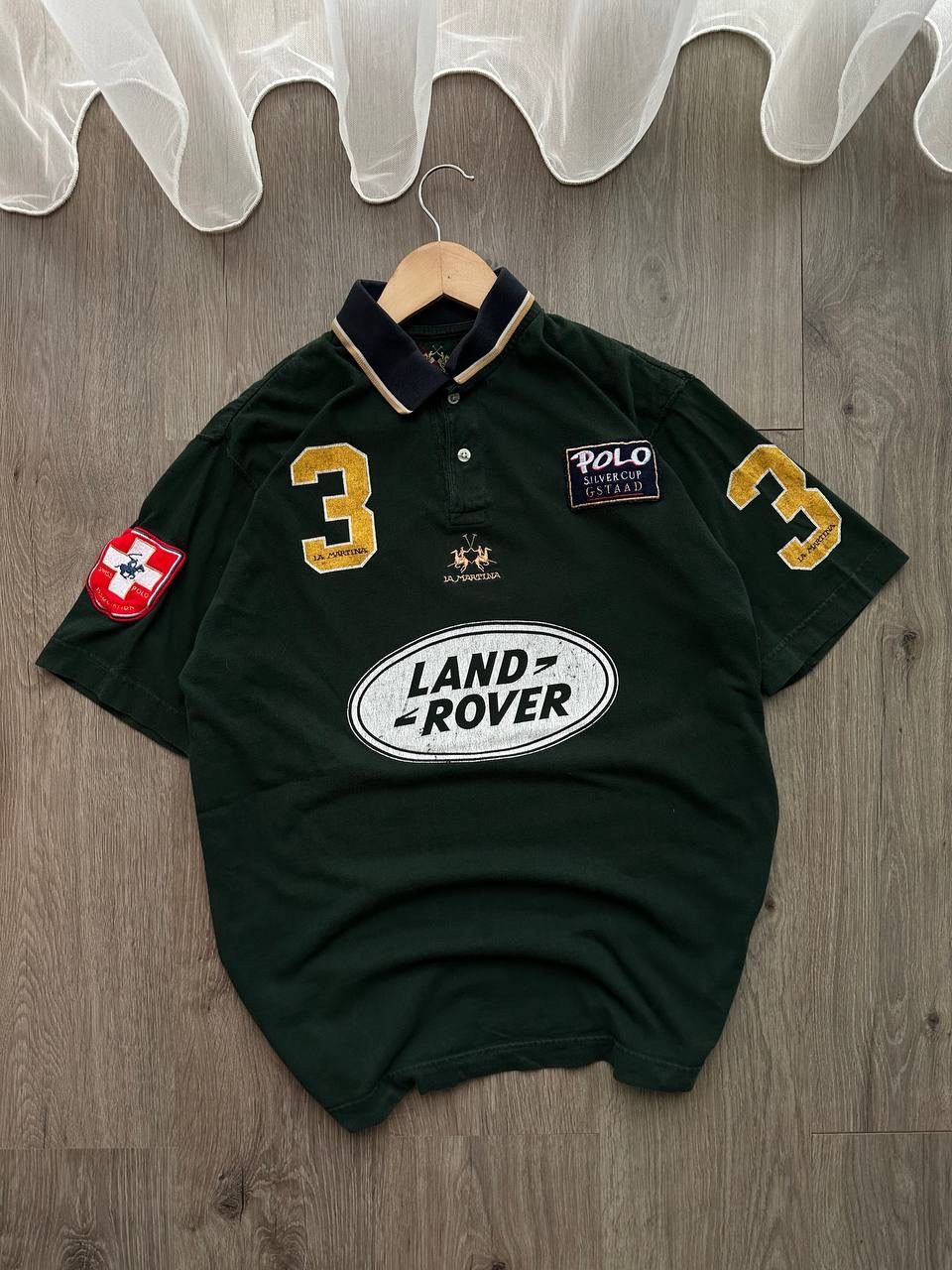 Vintage Polo Ralph Lauren Land Rower PRL T-Shirt Big Logo